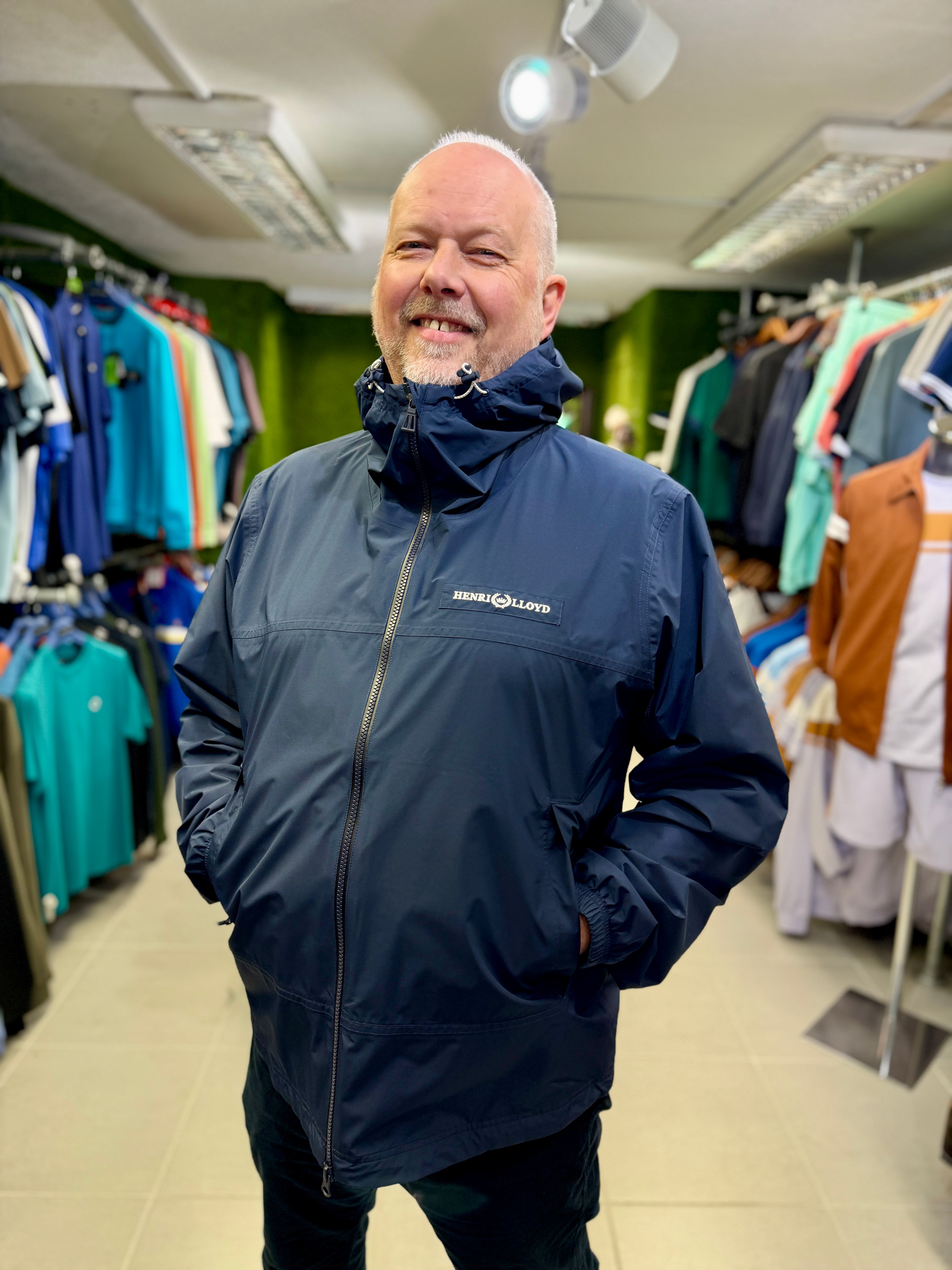 Henri Lloyd Sandown Terrace Jacket - Navy Blue – The157store Menswear