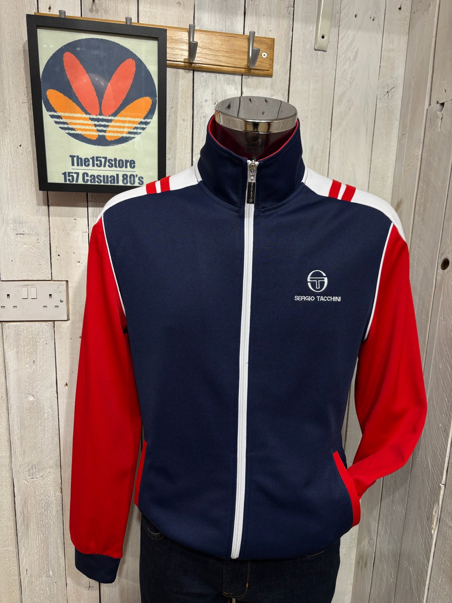 Sergio Tacchini Rinascita 'Revival' Drive Track Top - Three Lions