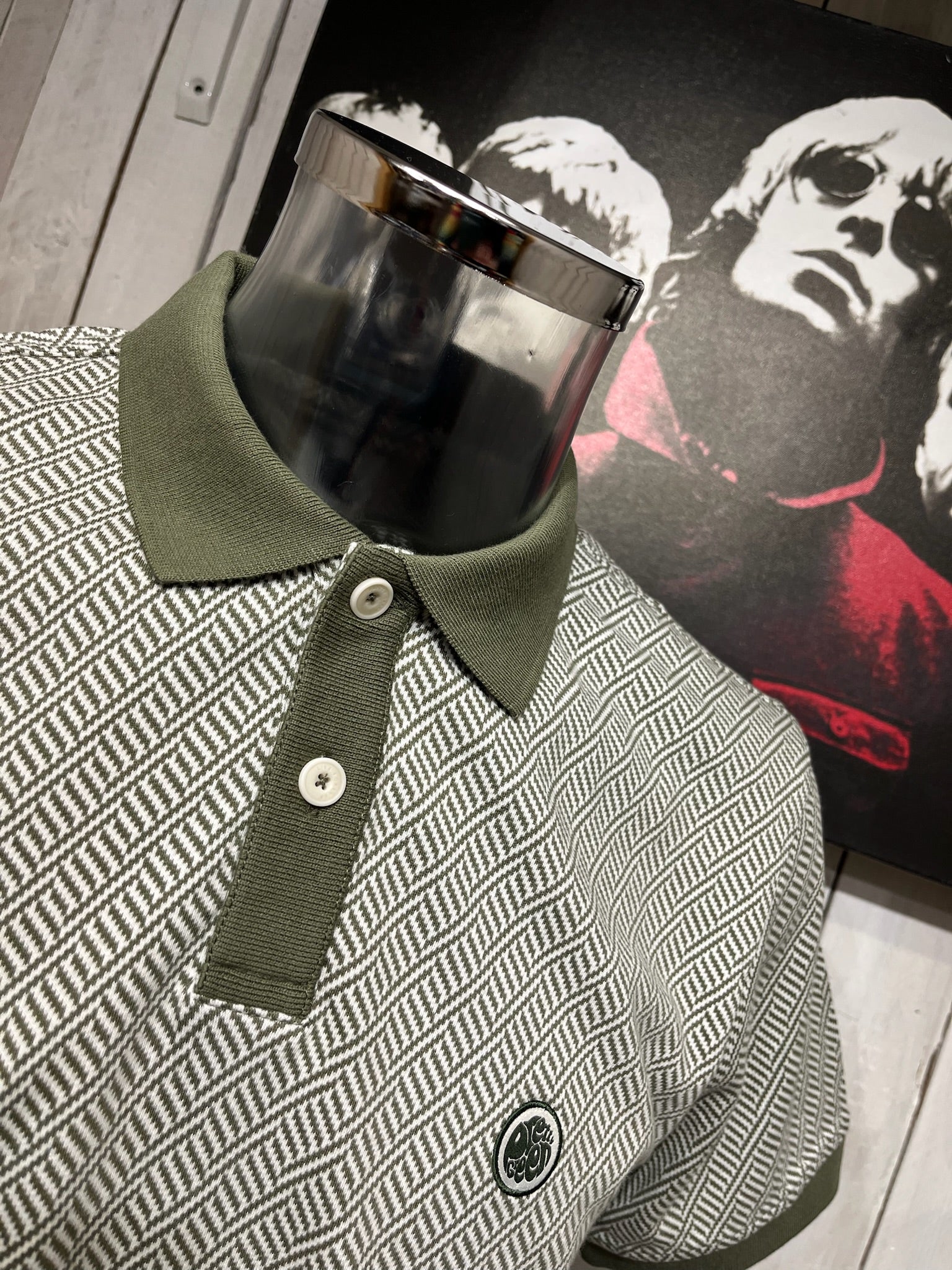 【oasis】PRETTY GREEN UNION JACK POLO Pretty green union jack shirt clearance