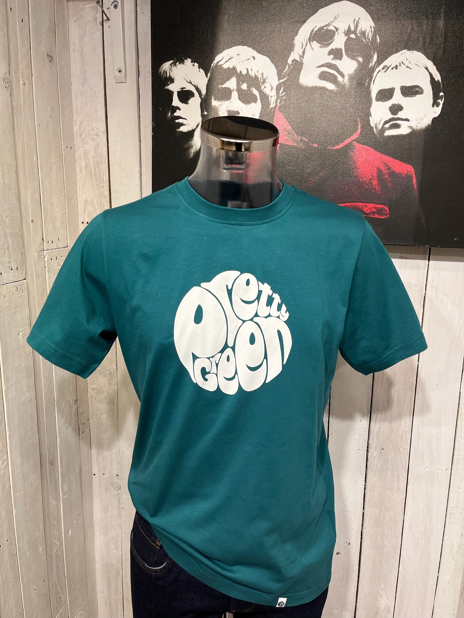 Pretty Green Gillespie Logo Tee Pretty Green ビートルズ リンガー