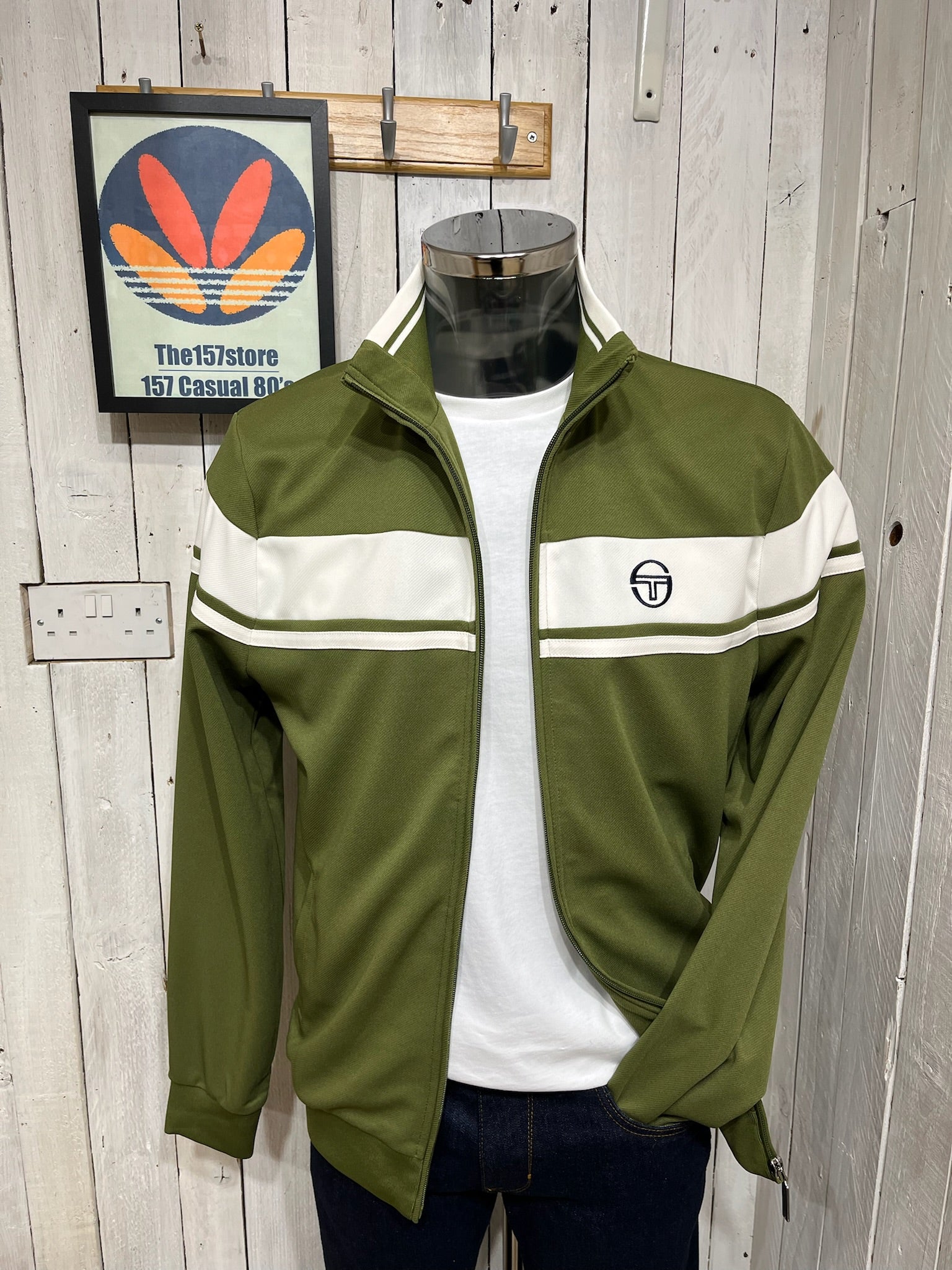 Sergio Tacchini Damarindo Track Top - Moss – The157store Menswear
