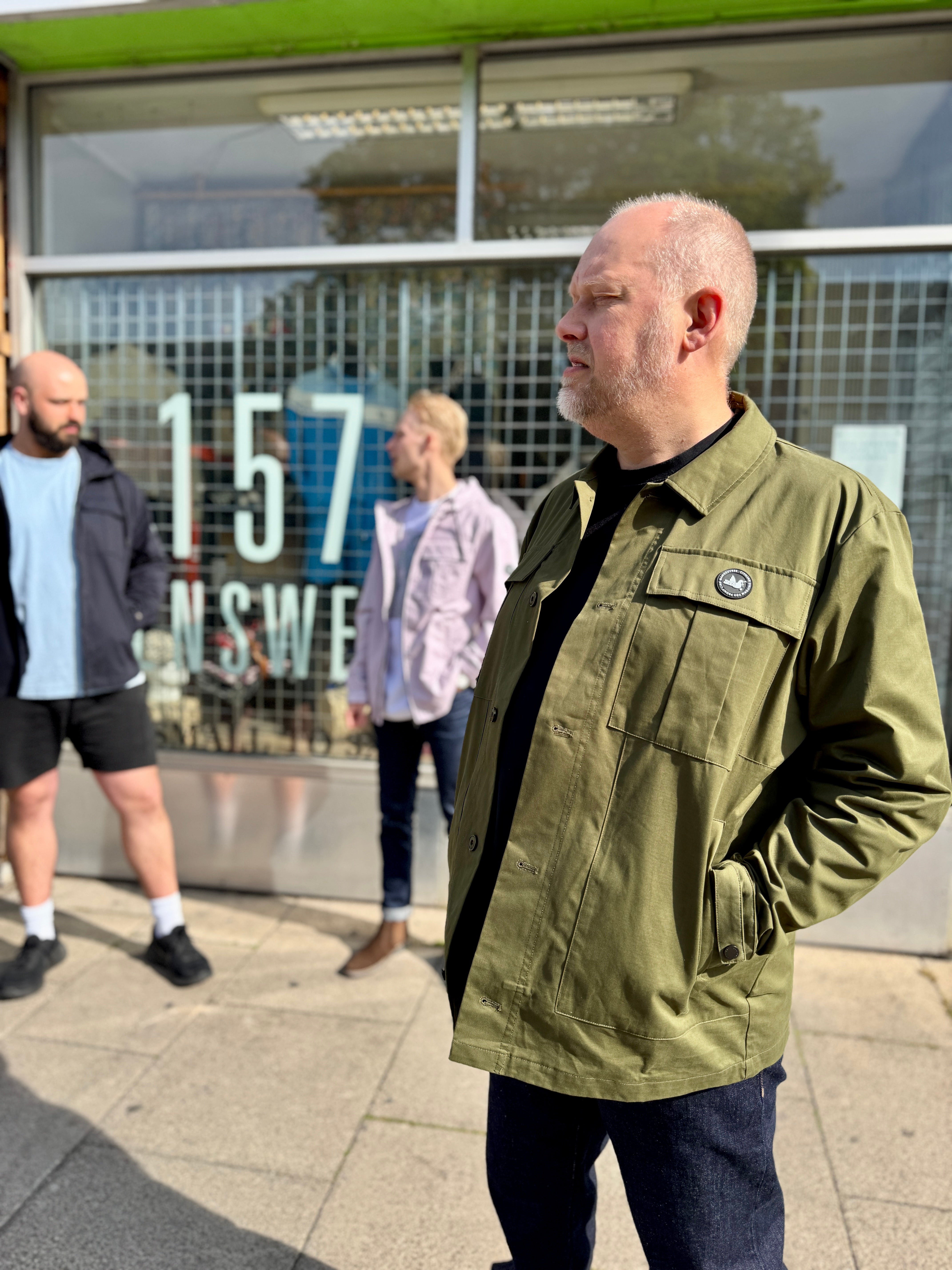 Peaceful Hooligan Harrison Jacket - Deep Lichen – The157store Menswear