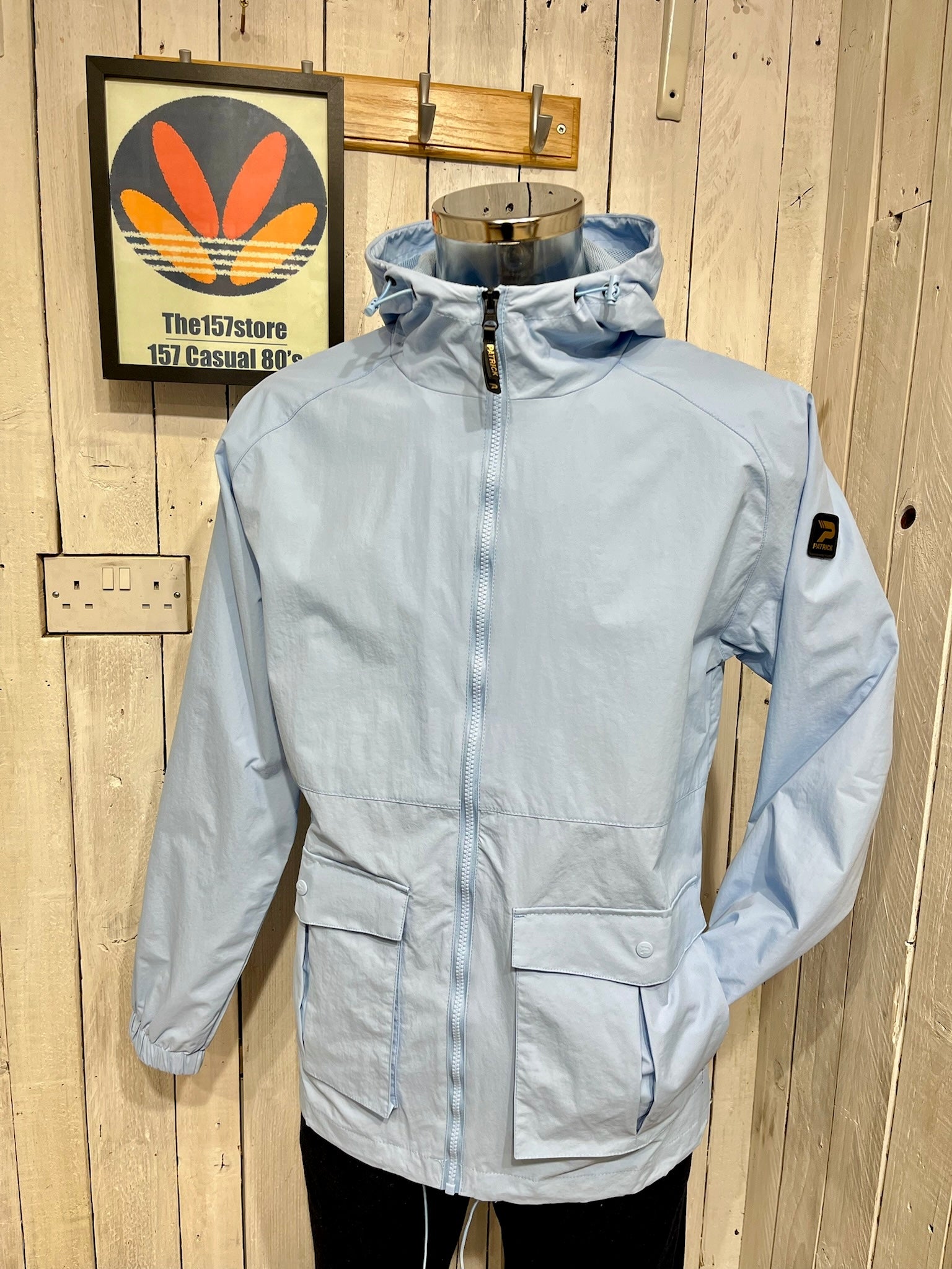 Patrick RR78M トップ Chapman Patrick Full Zip Hooded Terrace Jacket SB