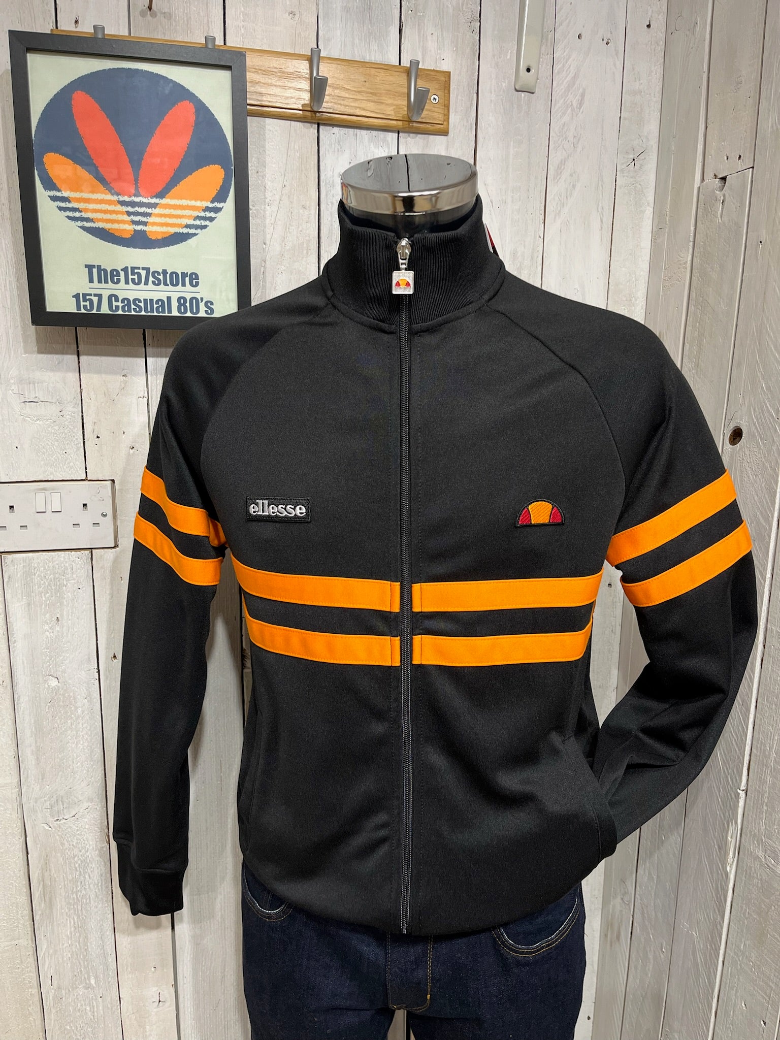 Ellesse RIMINI TRACK - Training Jacket - Blue/yellow/blue