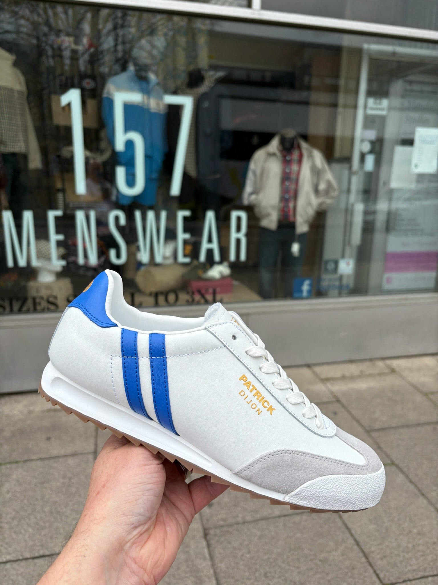 Patrick Dijon Leather Trainers