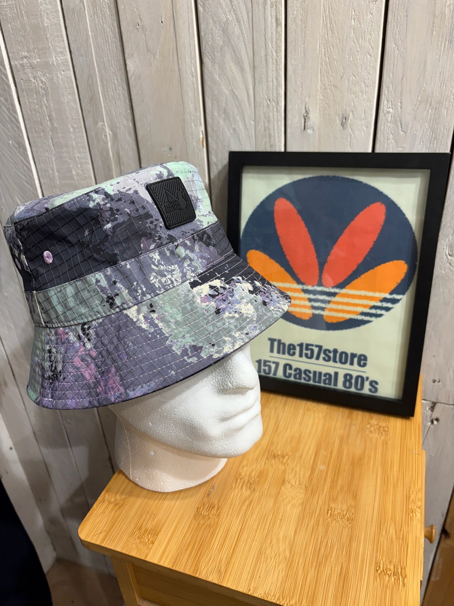 Peaceful Hooligan Challenger Bucket Hat - Atlantic Camo