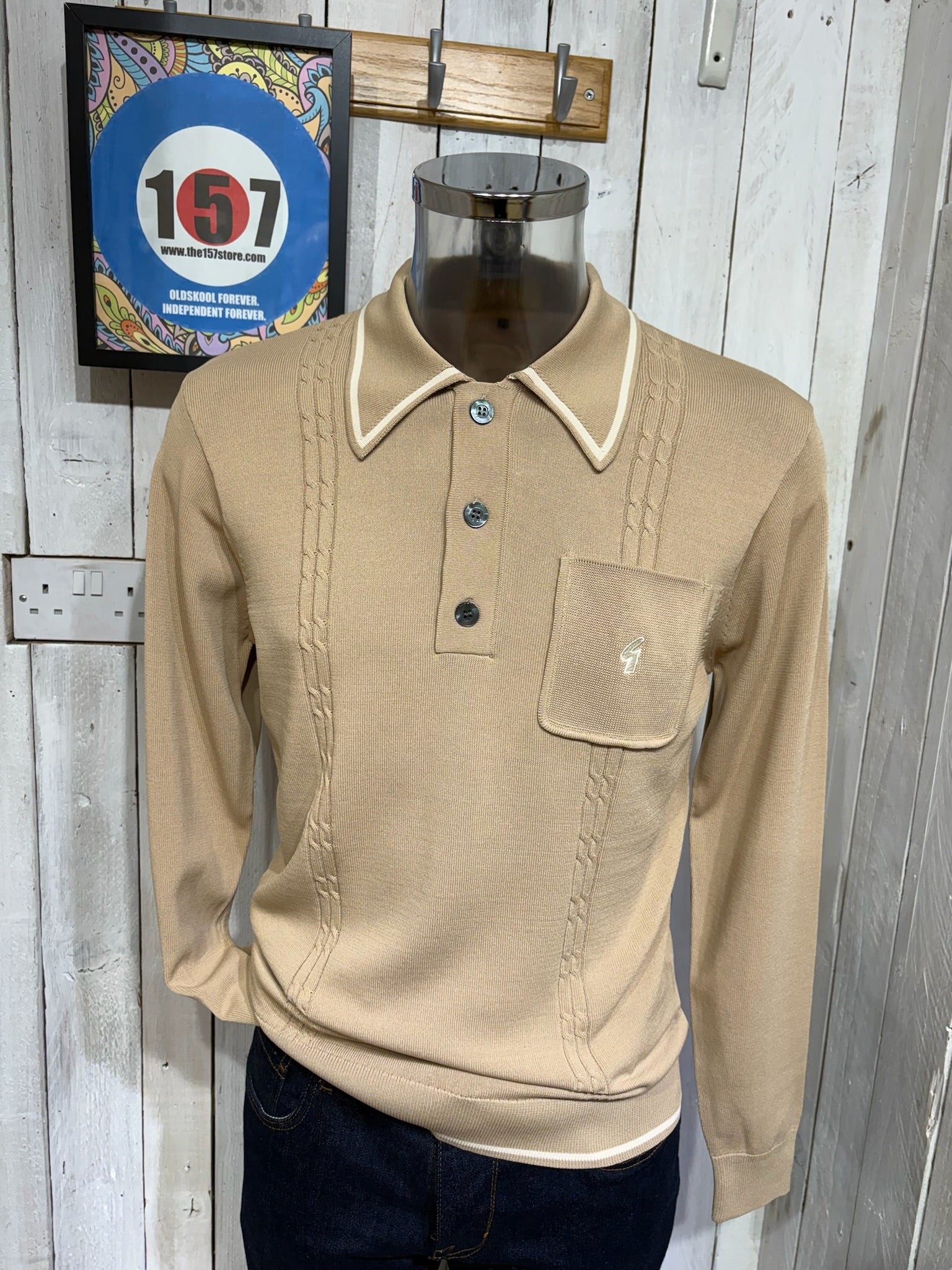 Gabicci Archive Ned Knit - Nutmeg – The157store Menswear