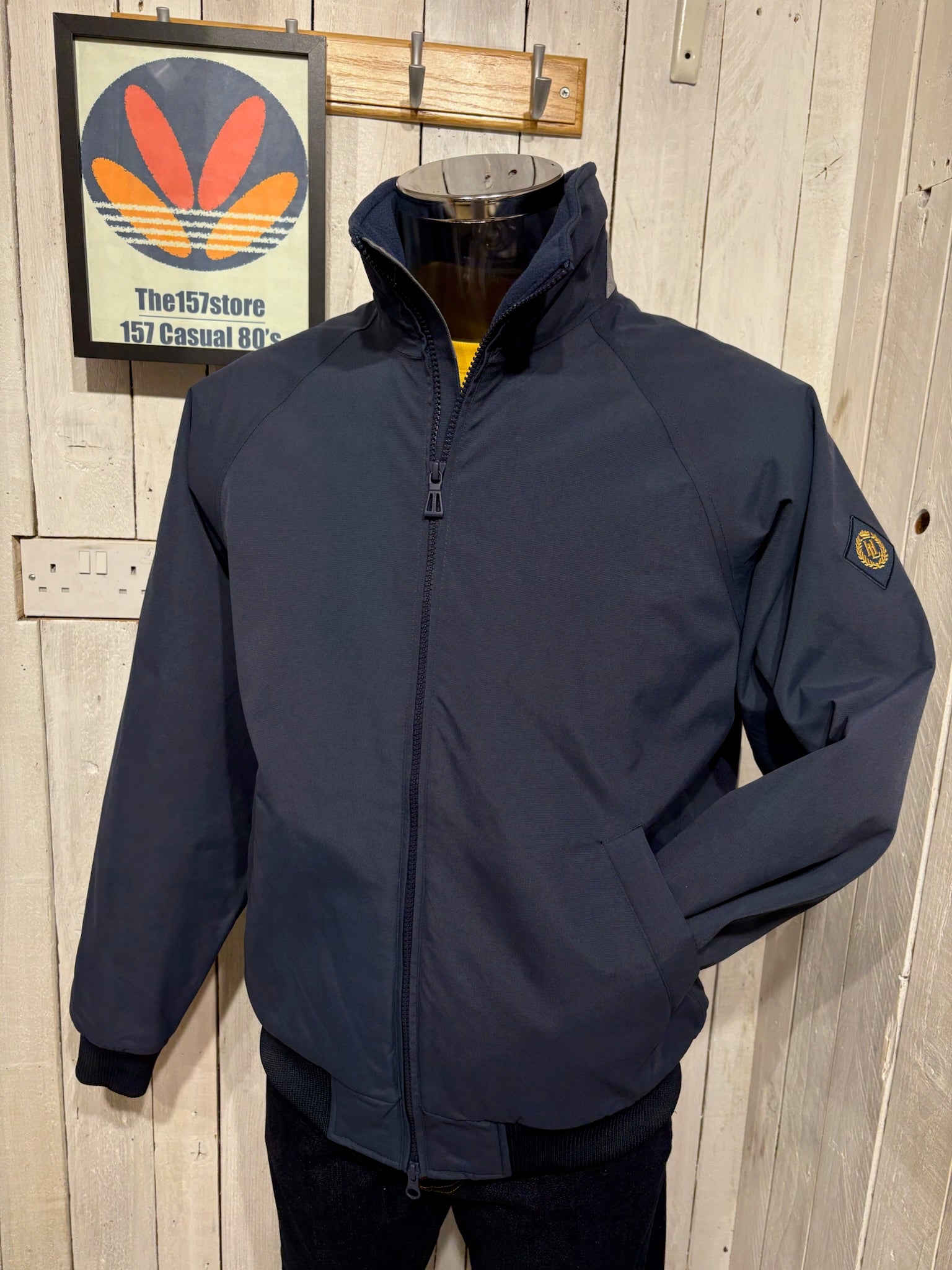 Henri Lloyd '90s JIB' Jacket - Navy (Waterproof + Fleece Lined