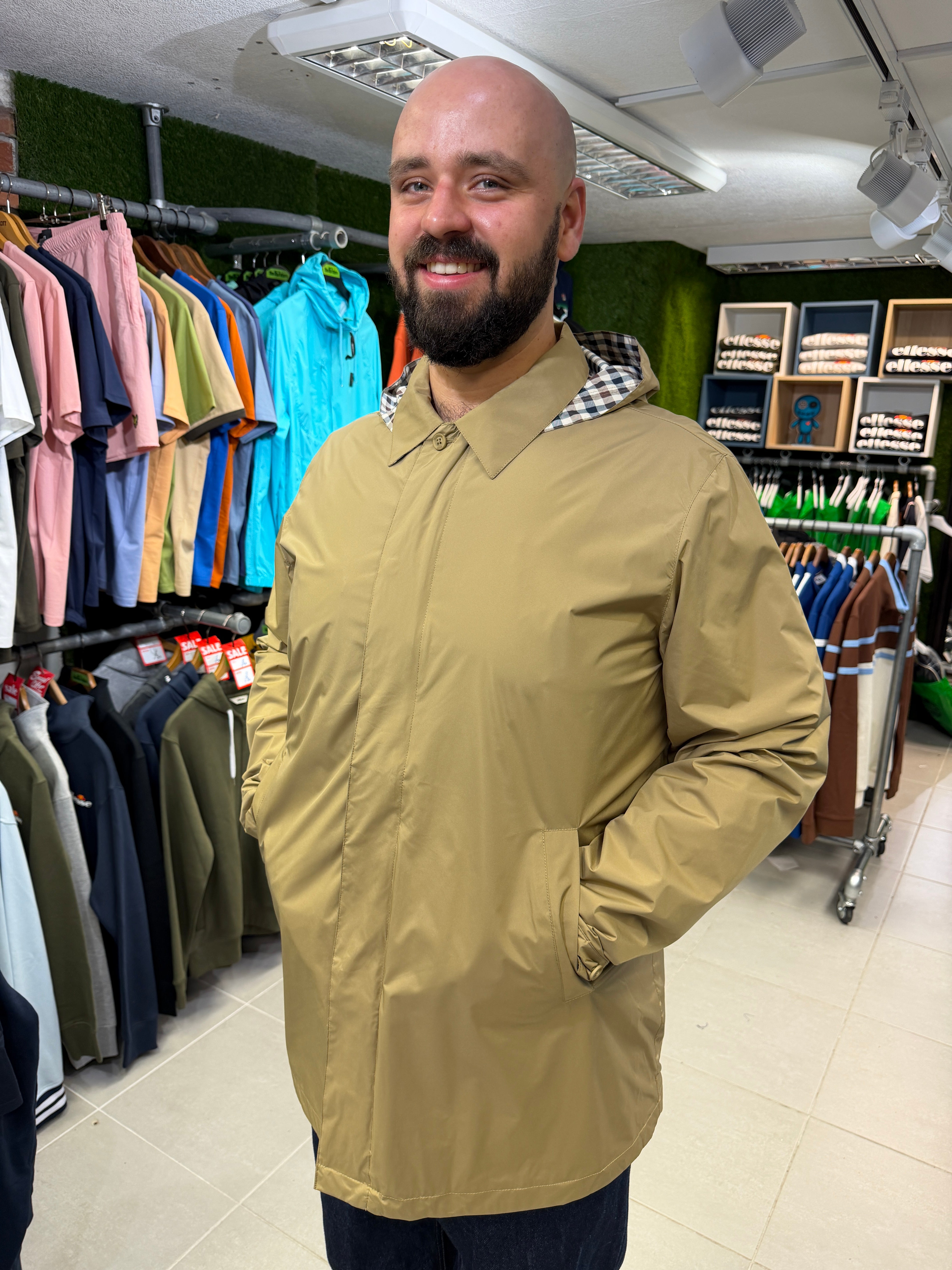 Aquascutum WINTER 26 Packable Trench Jacket - Khaki – The157store