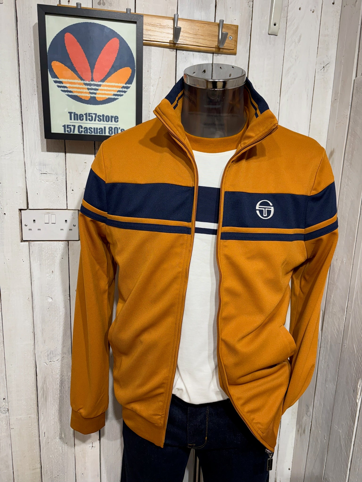 Sergio Tacchini Damarindo Track Top - Pumpkin Spice – The157store