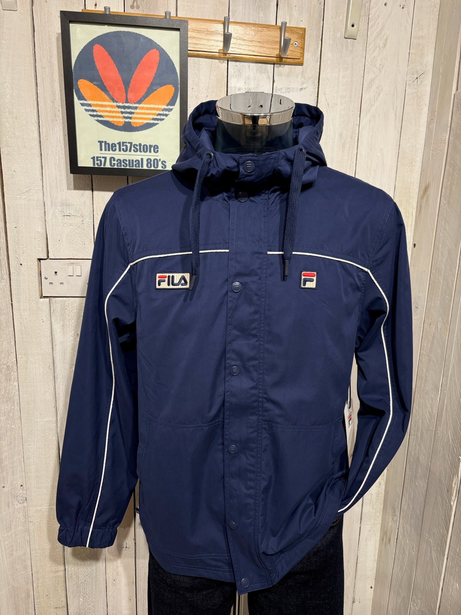 Fila Vintage Gino 90s Touchline Jacket - Fila Navy – The157store