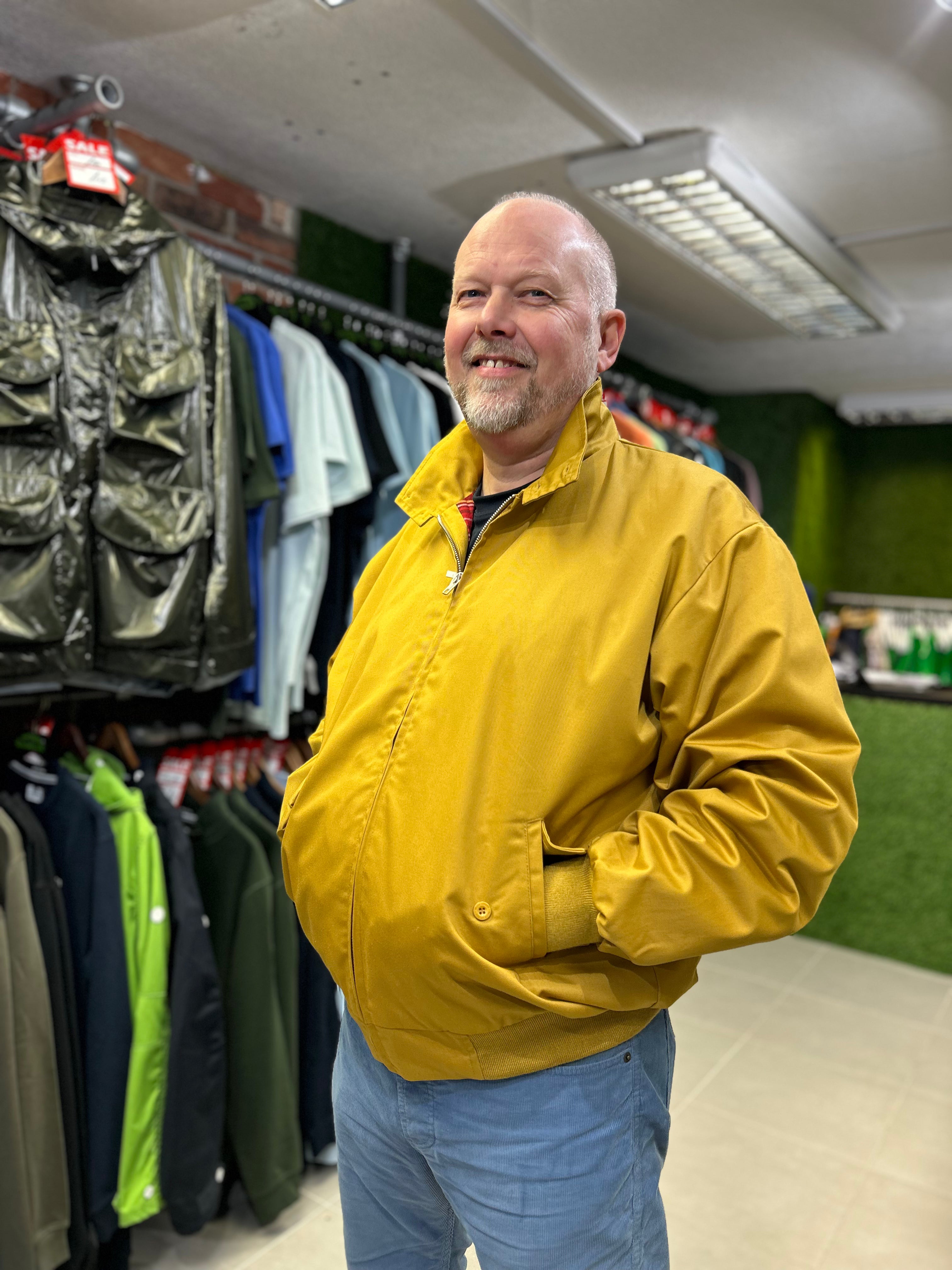 Original 70s Style Harrington - Mustard – The157store Menswear