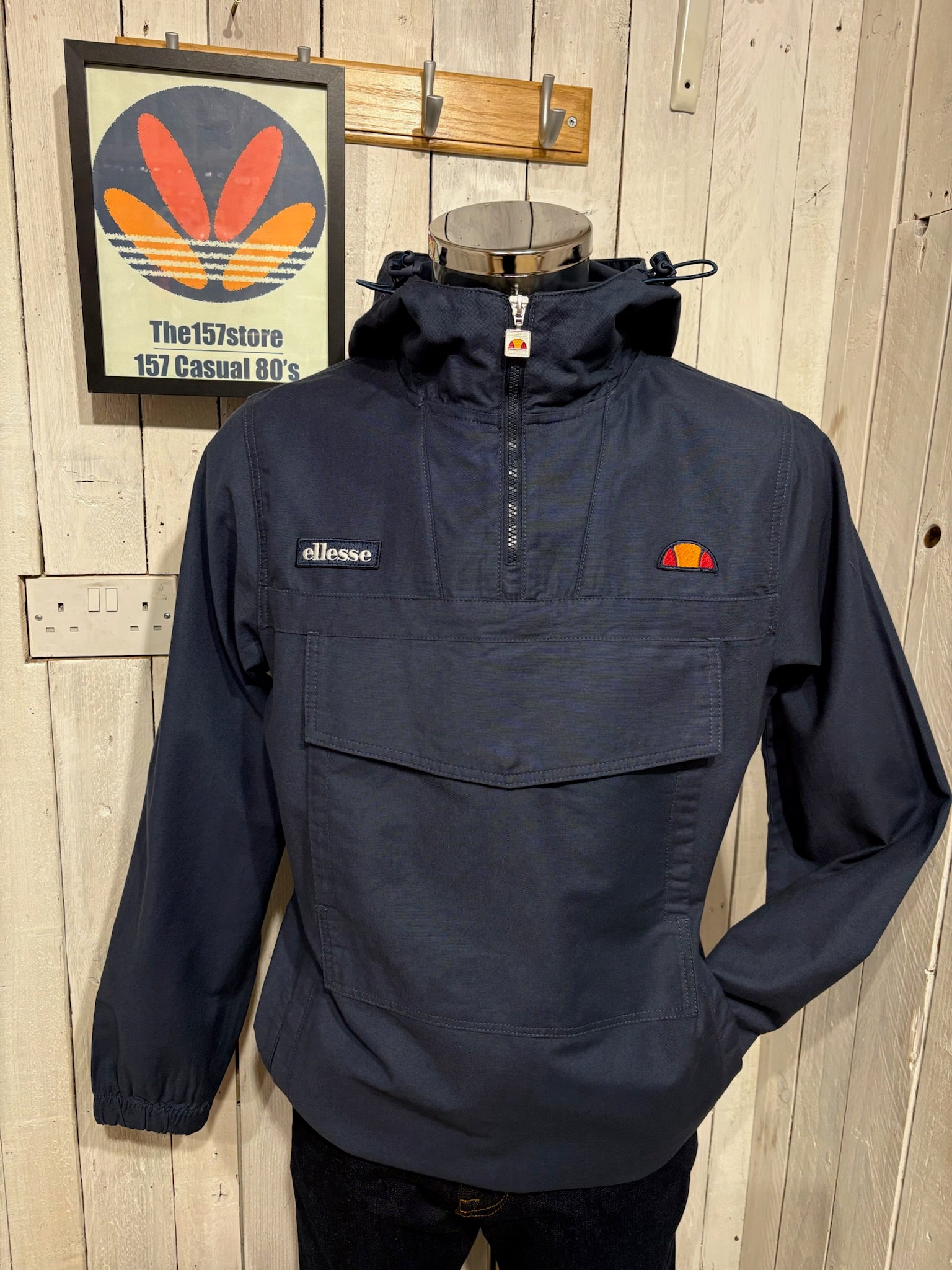 Ellesse Mont 3 Overhead Jacket - Navy – The157store Menswear