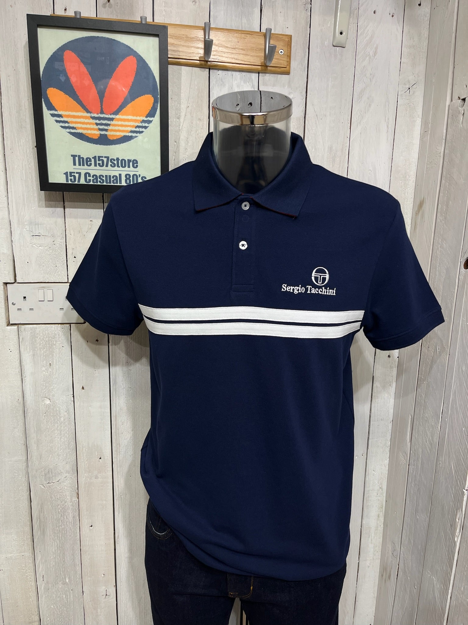 Sergio Tacchini New Supermac Polo Maritime Blue