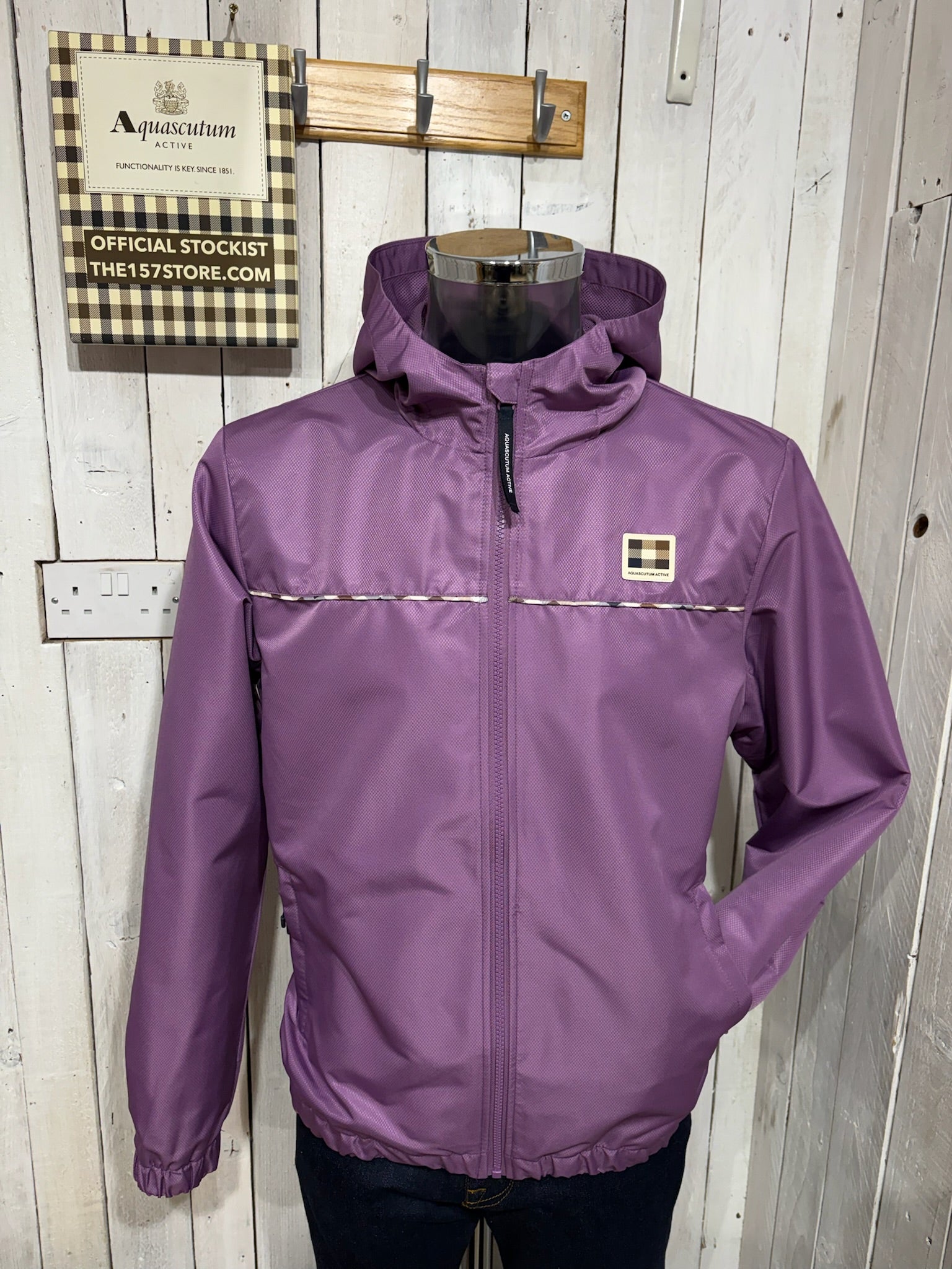 Aquascutum 2026 Diamond Wave - Jacket - Purple – The157store Menswear