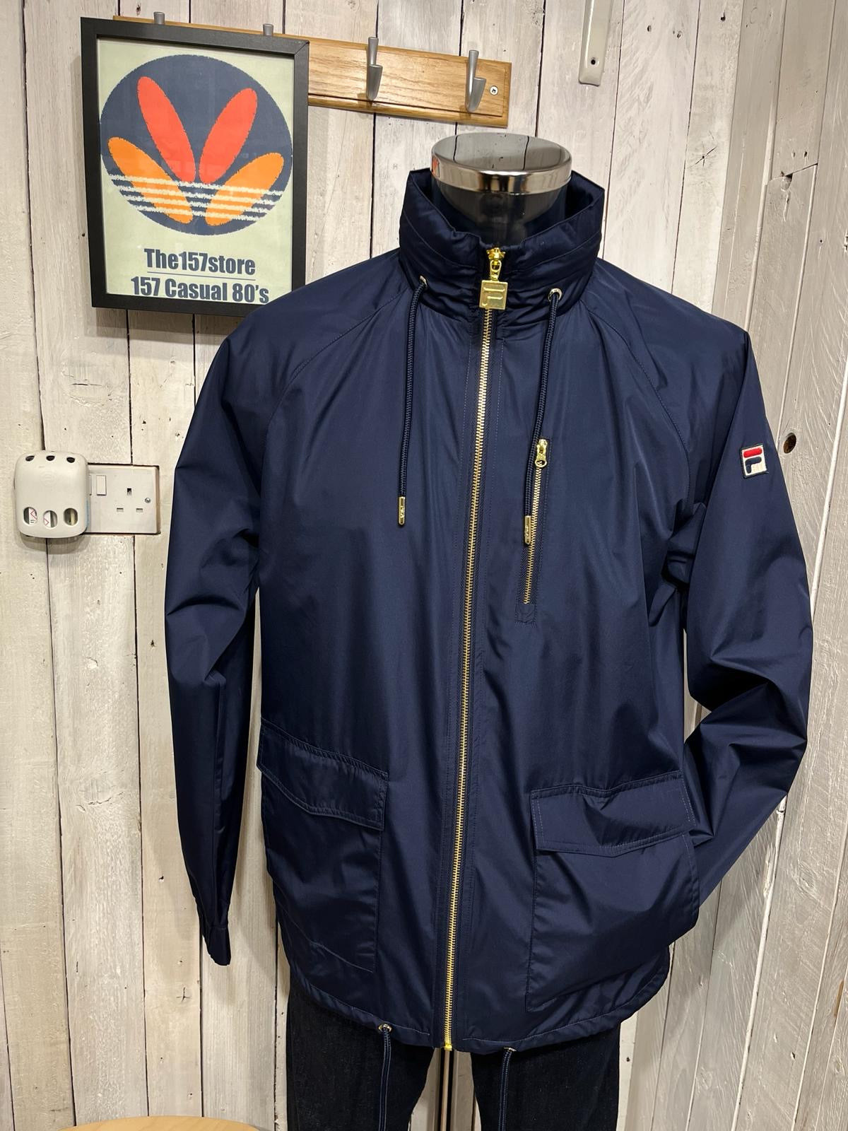 Fila Vintage Ronnie Lightweight 90s Jacket - Navy – The157store 