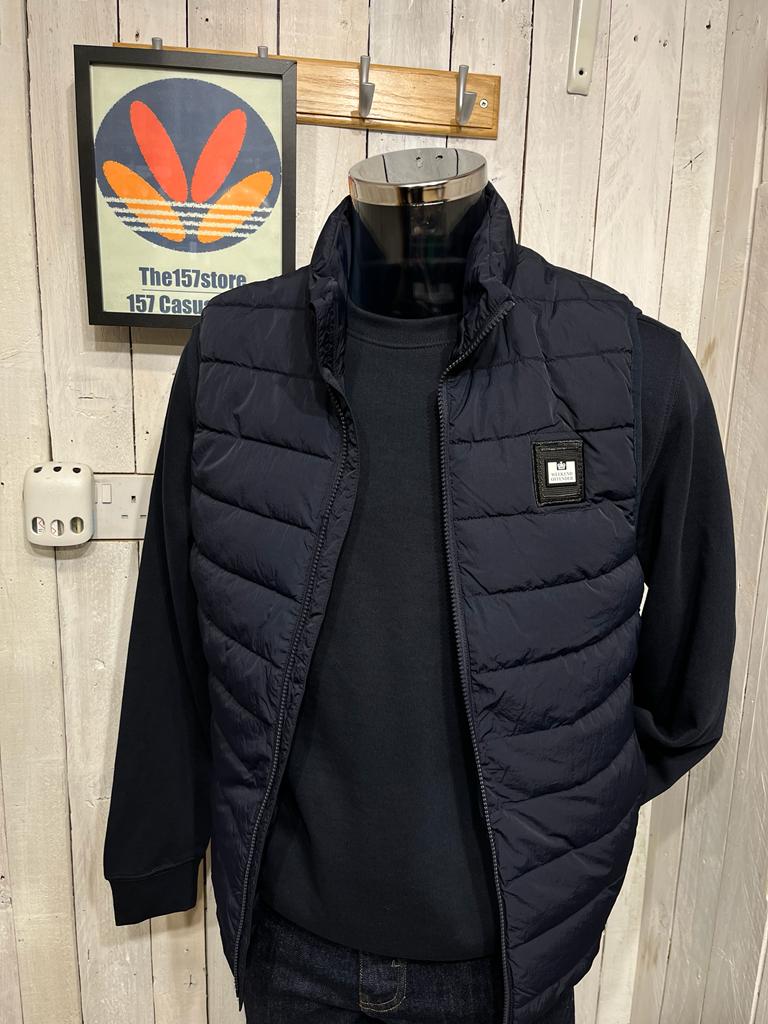 Weekend Offender Gacha Gilet - Navy – The157store Menswear