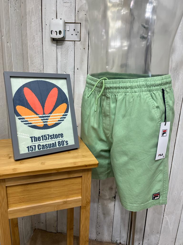Fila Vintage Venter Chino Shorts - Quiet Green