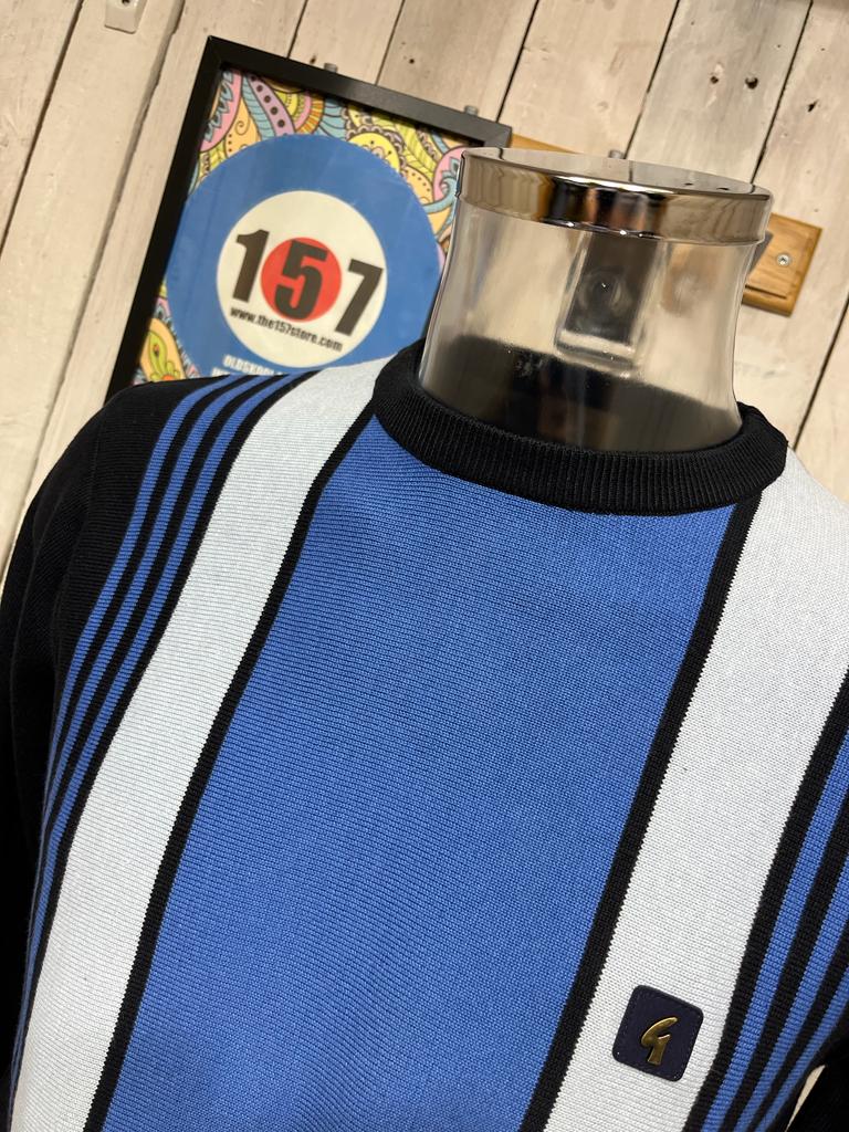 50th Anniversary: Gabicci Vintage Cruger Knit Jumper - Insignia Navy