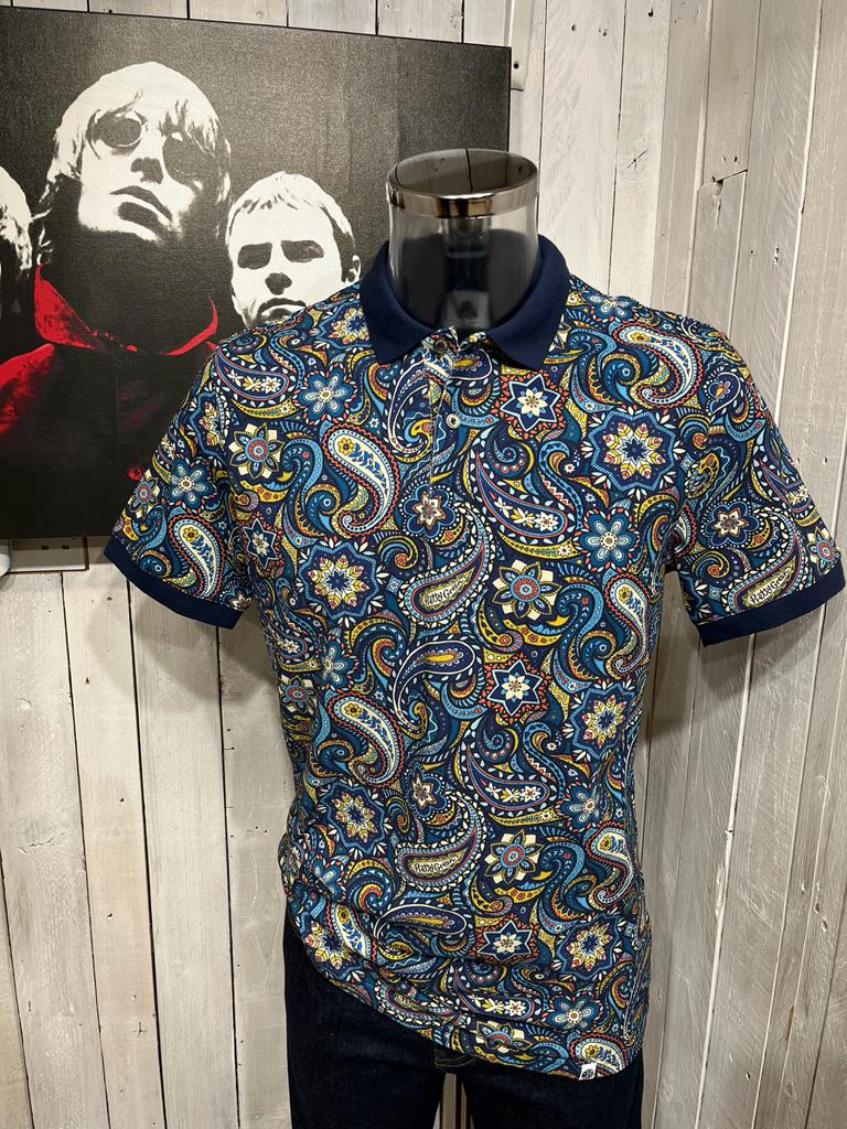 Pretty green paisley polo best sale