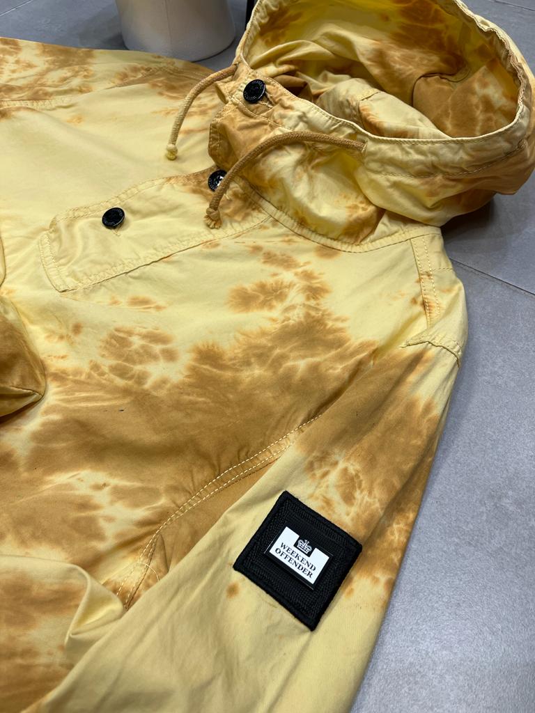 The157store Exclusive: Weekend Offender Tie Dye Smock - Butter / Camel