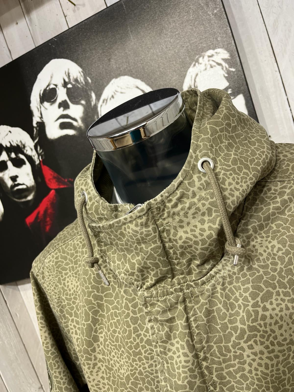 Pretty Green Acquiesce Camo Parka - Khaki – The157store Menswear