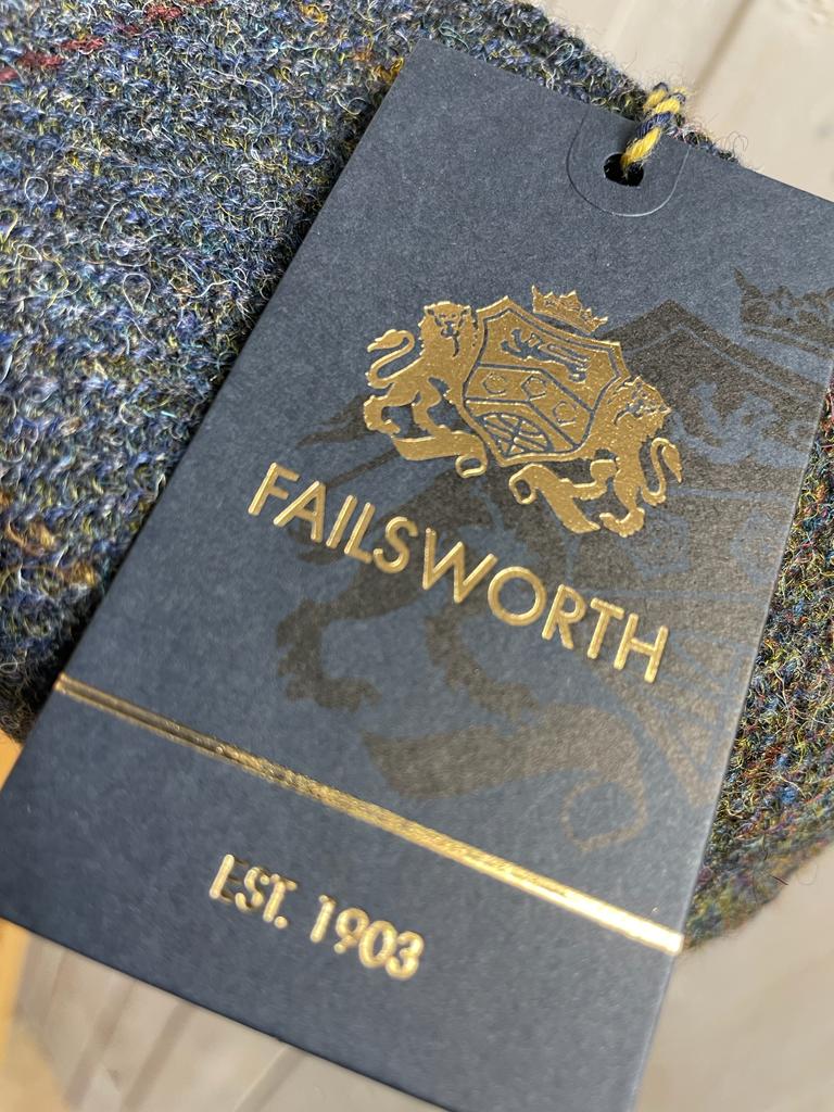Failsworth "Harris Tweed" Flat Cap