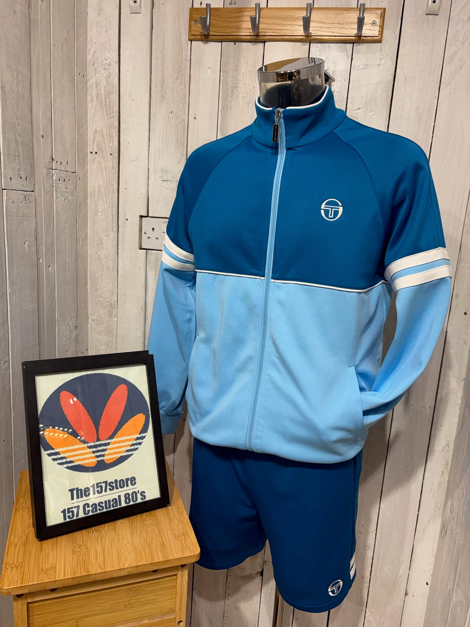 Sergio Tacchini ネイビー サロペット Sサイズ Sergio Tacchini New Orion Shorts - Mykonos Blue – The157store Menswear
