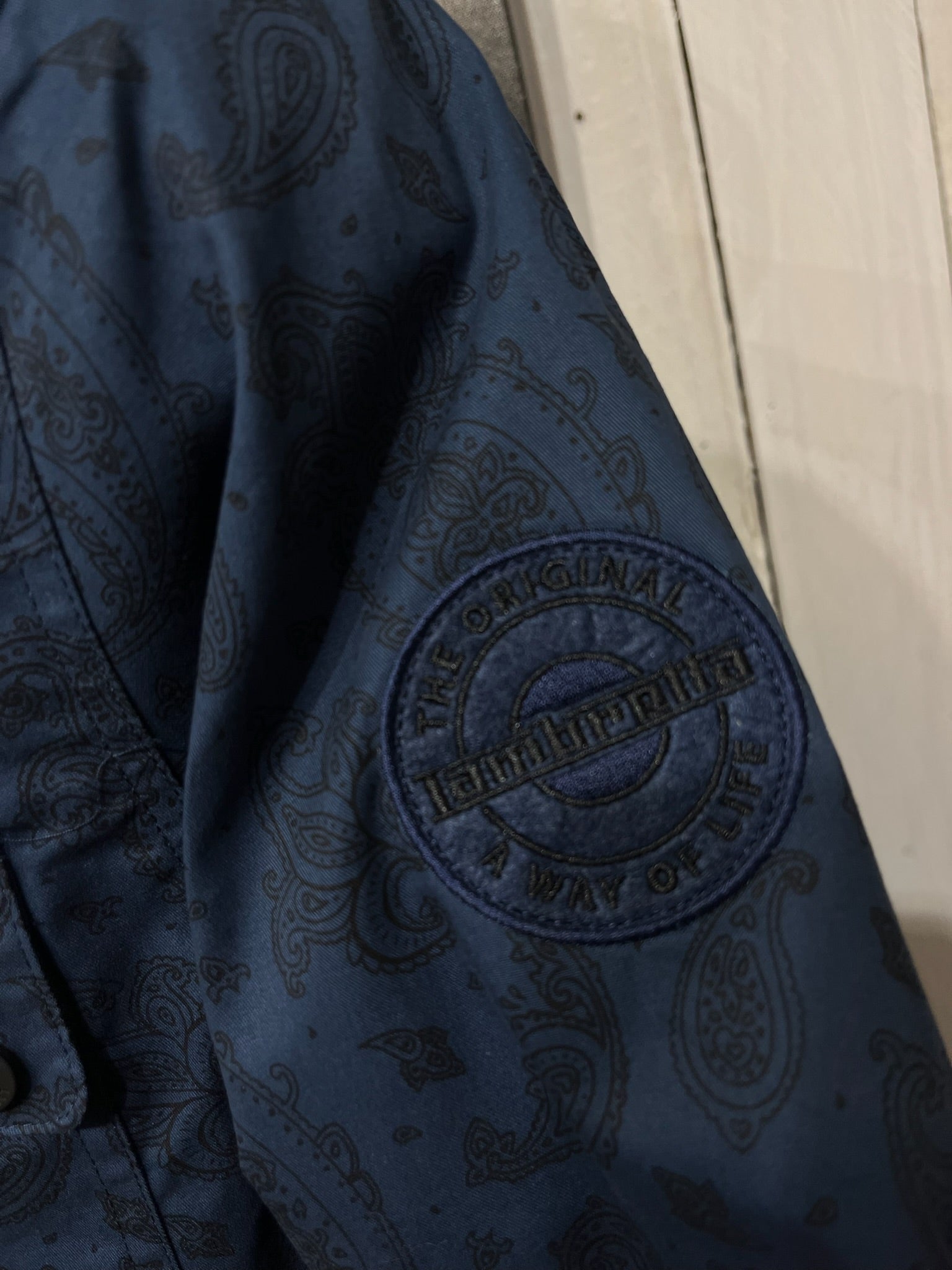 Lambretta Paisley Field Jacket - Navy – The157store Menswear