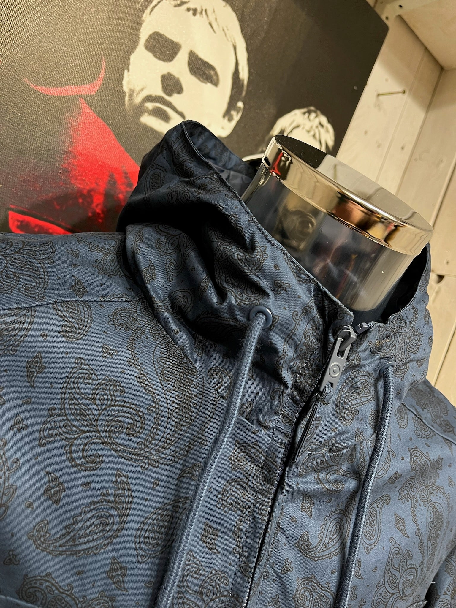 Lambretta Paisley Field Jacket - Navy – The157store Menswear