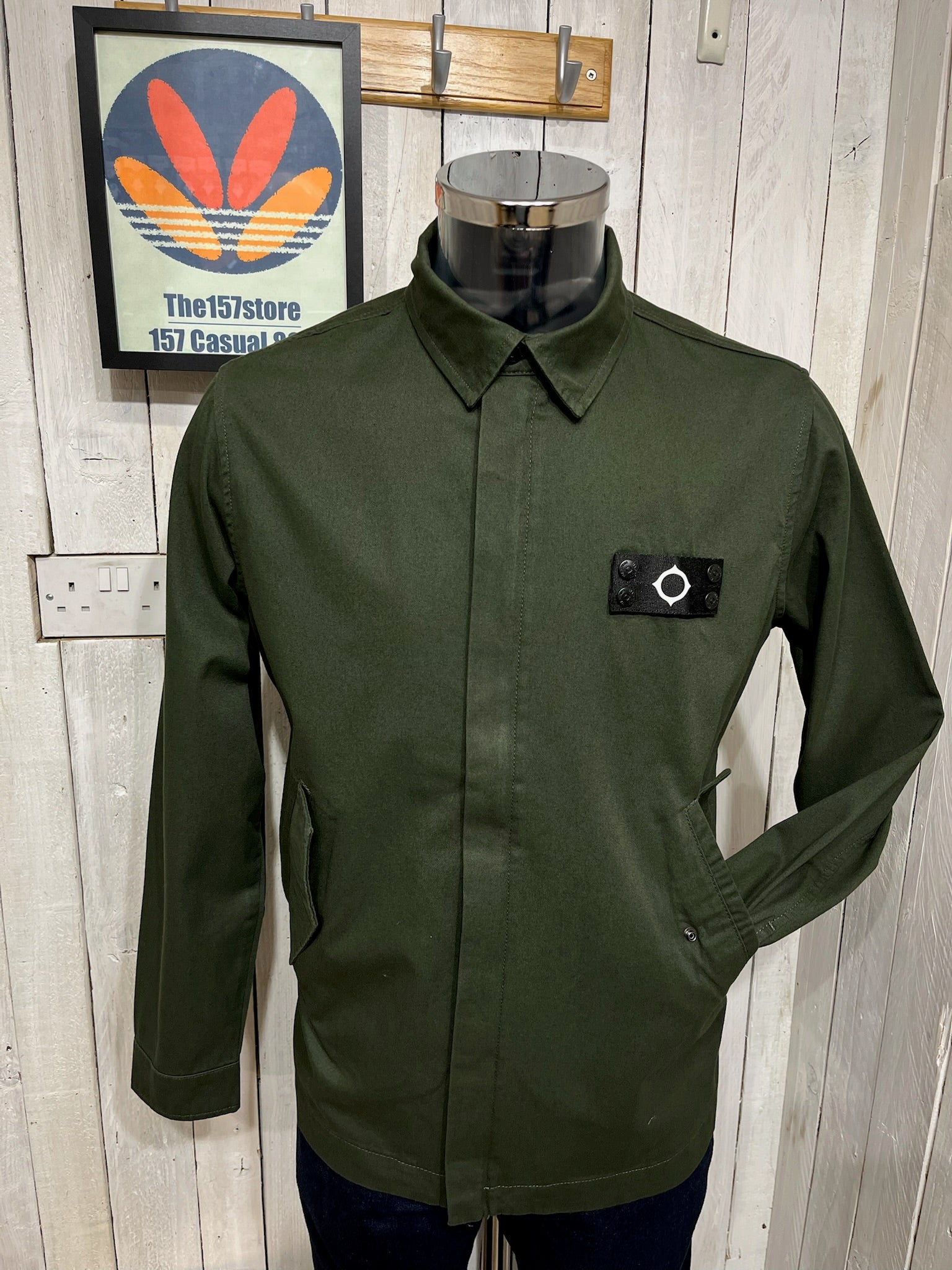 MA. STRUM Mizzen Harrington Jacket - Oil Slick – The157store Menswear