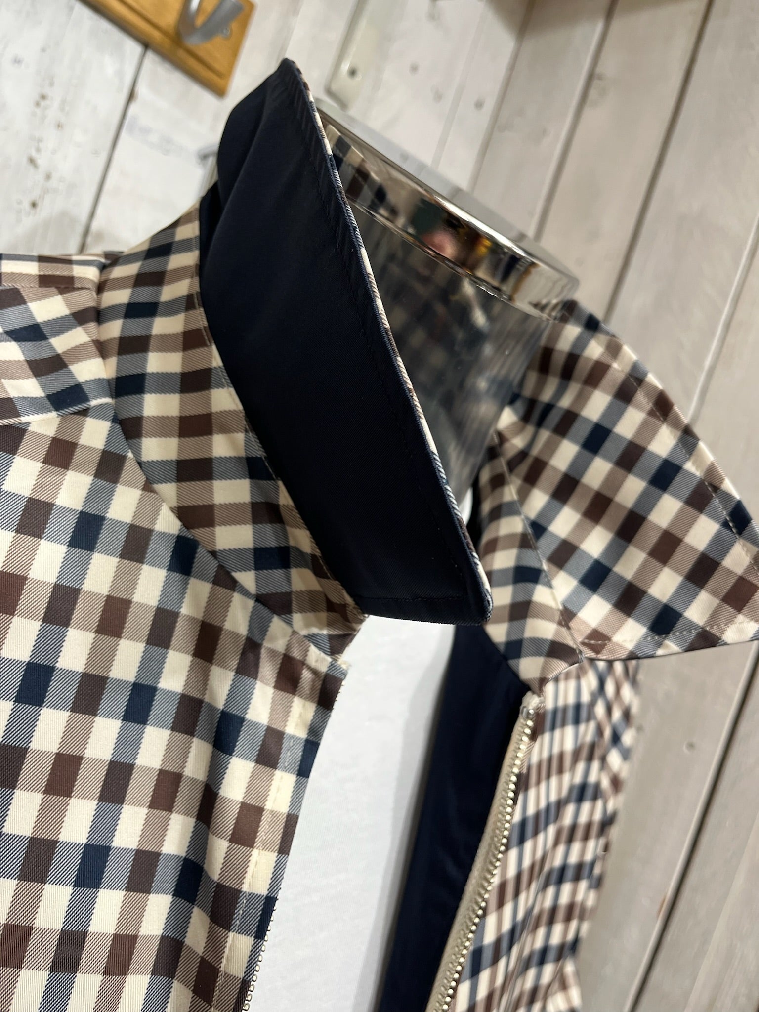 Aquascutumジャケット Aquascutum Archive Mid Jacket - Club Check - LIMITED EDITION
