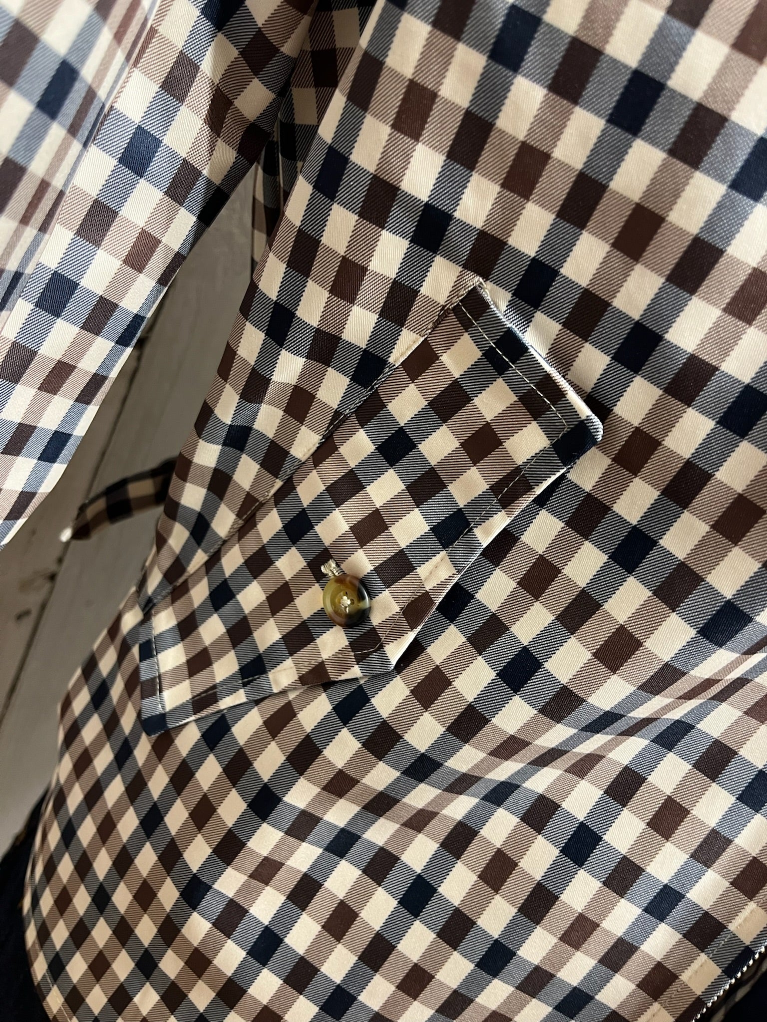 Aquascutum Archive Mid Jacket - Club Check - LIMITED EDITION