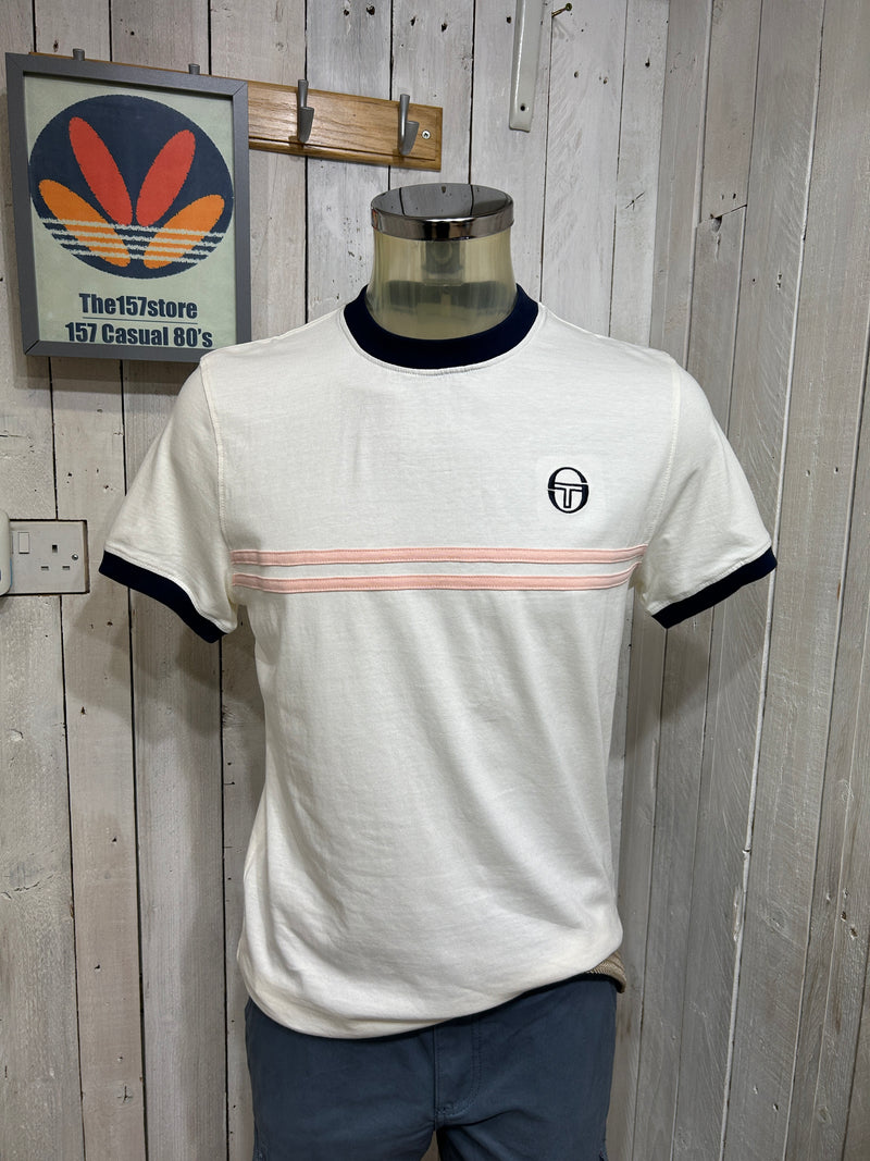 Sergio Tacchini Supermac Tee - Gardenia