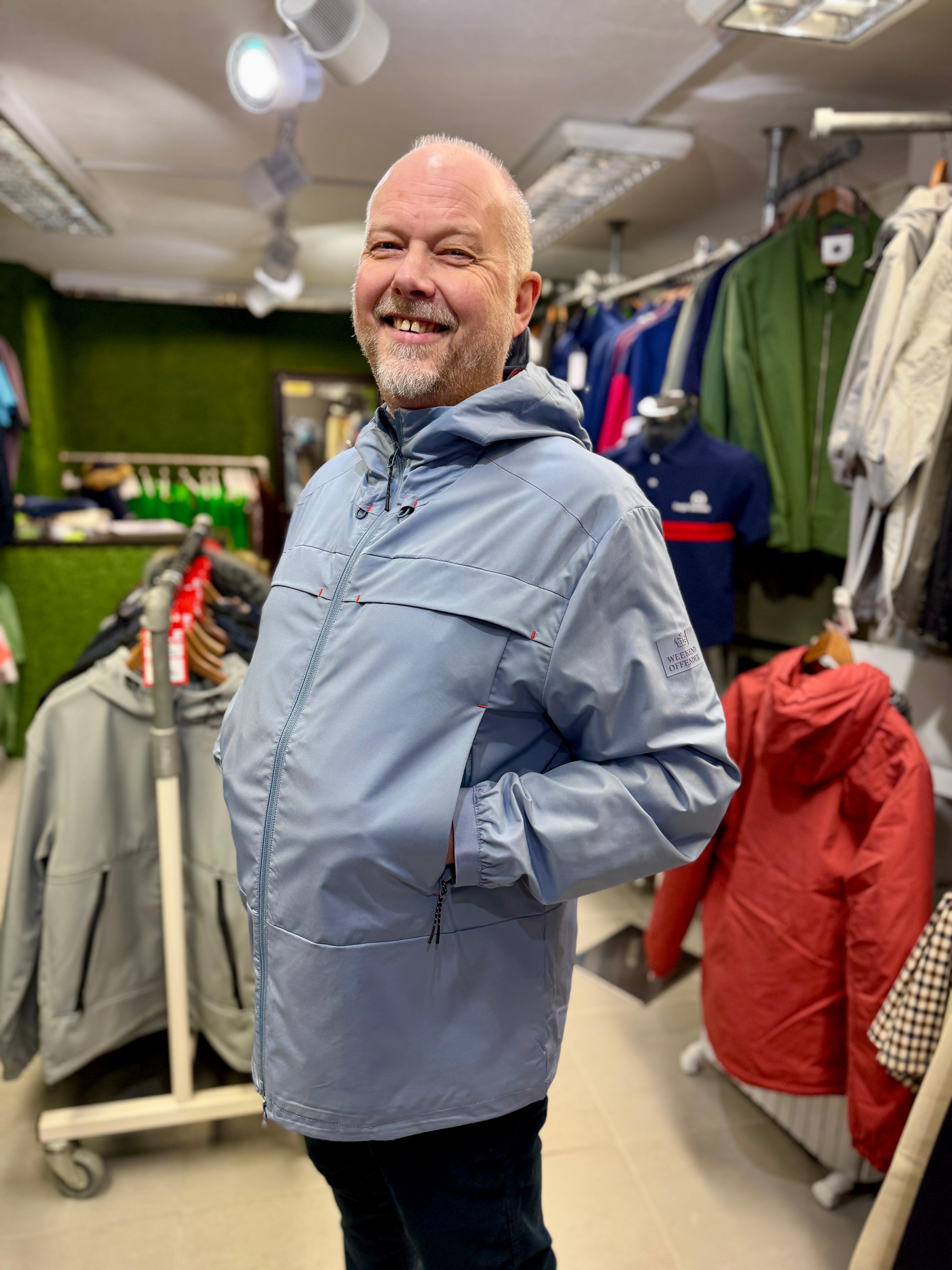 Weekend Offender Ergotech Terrace Jacket - Blue Shadow