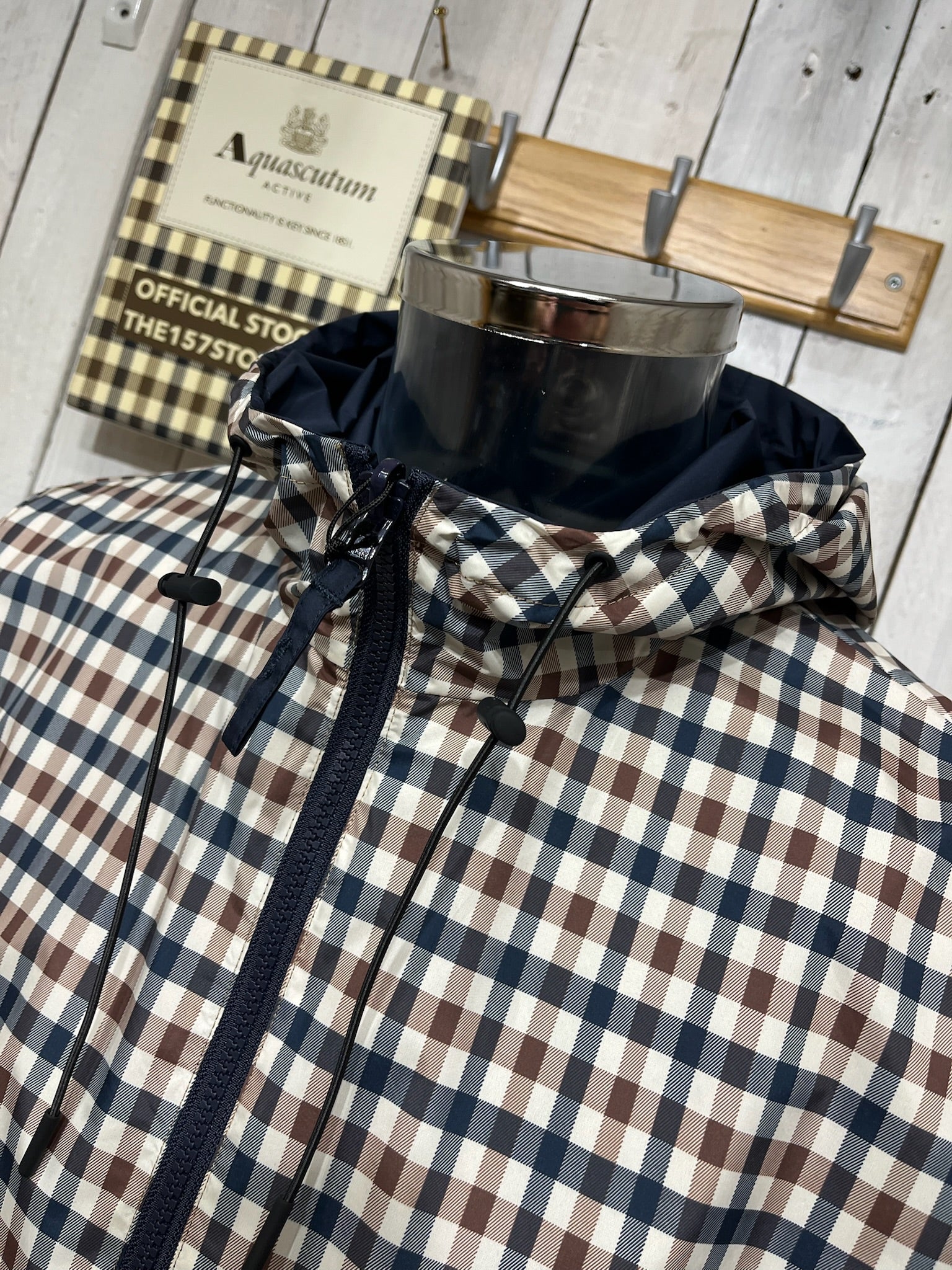 Aquascutum Reversible Terrace Jacket - NEW 2026 - Navy or Aqua