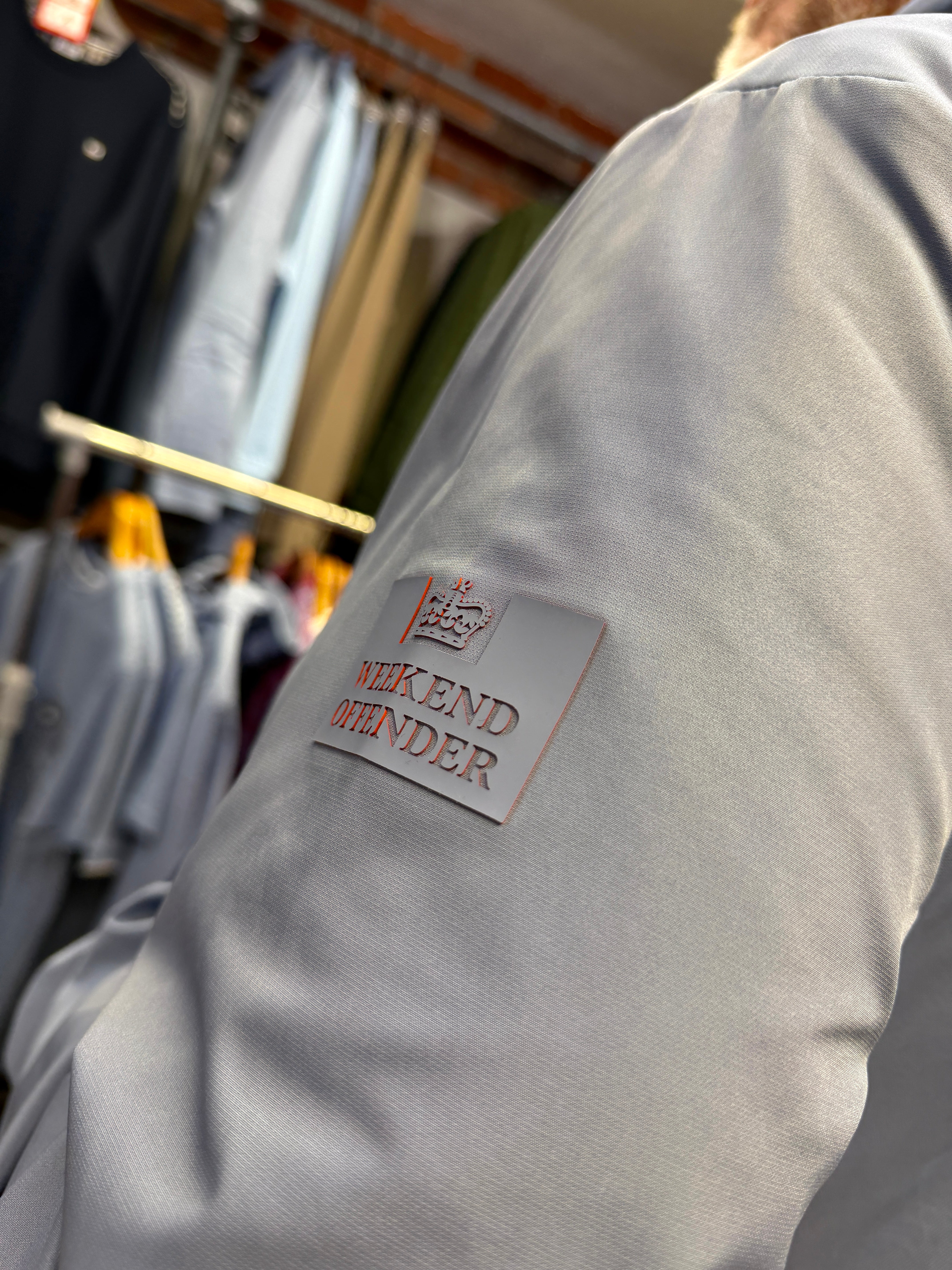 Weekend Offender Ergotech Terrace Jacket - Blue Shadow