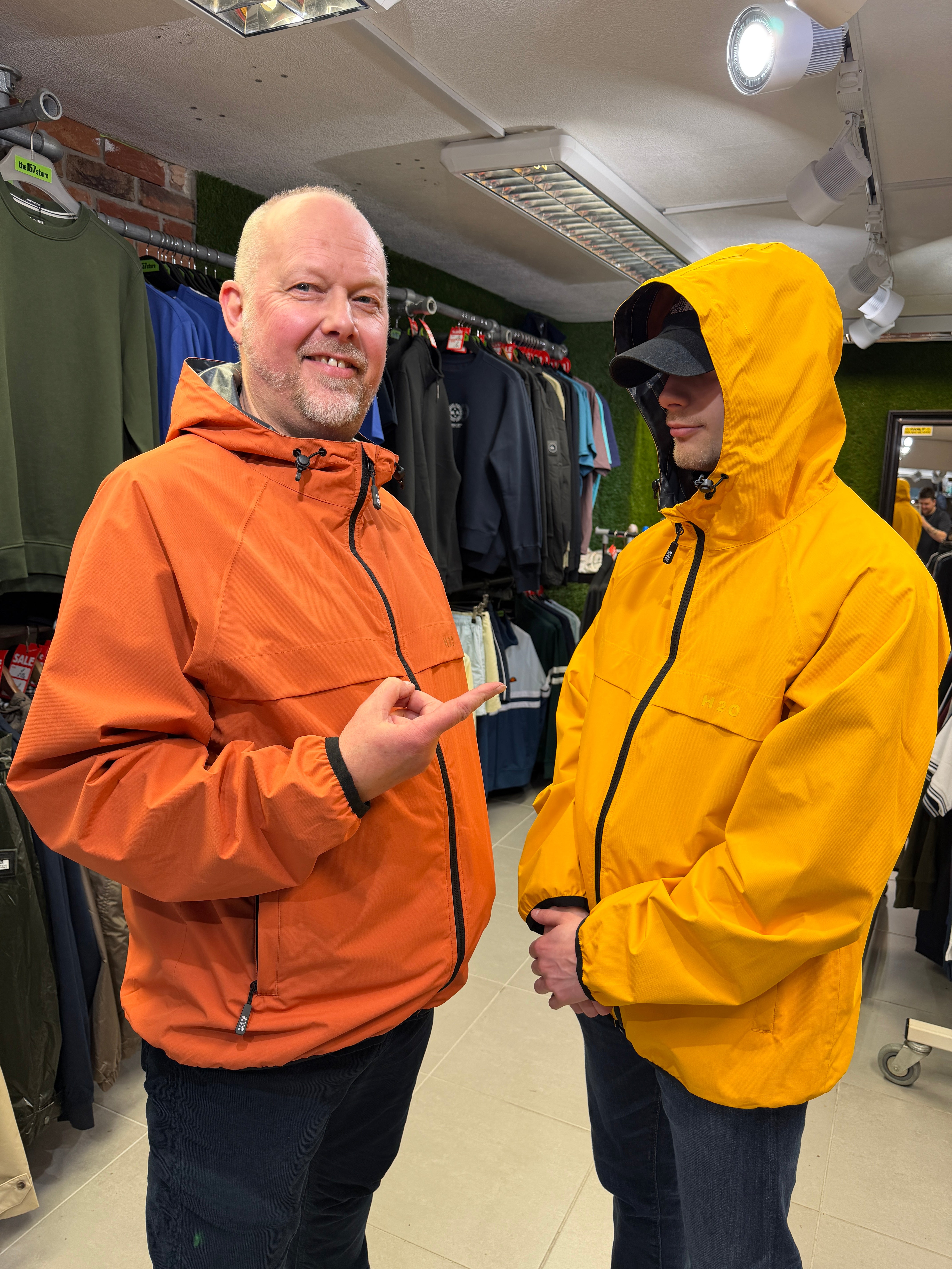 The Rømø Jacket by H2O Denmark - Apricot – The157store Menswear