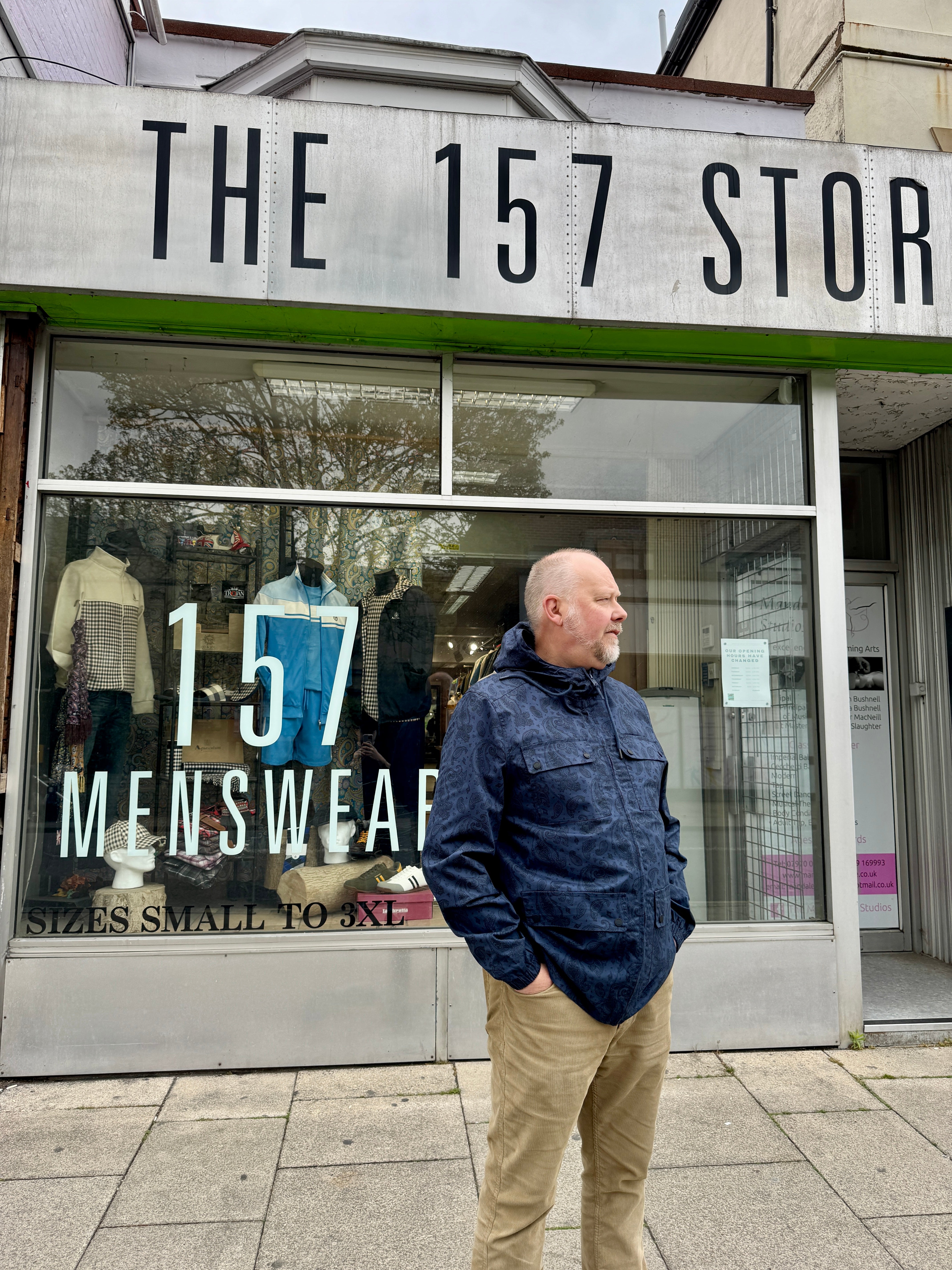 Lambretta Paisley Field Jacket - Navy – The157store Menswear
