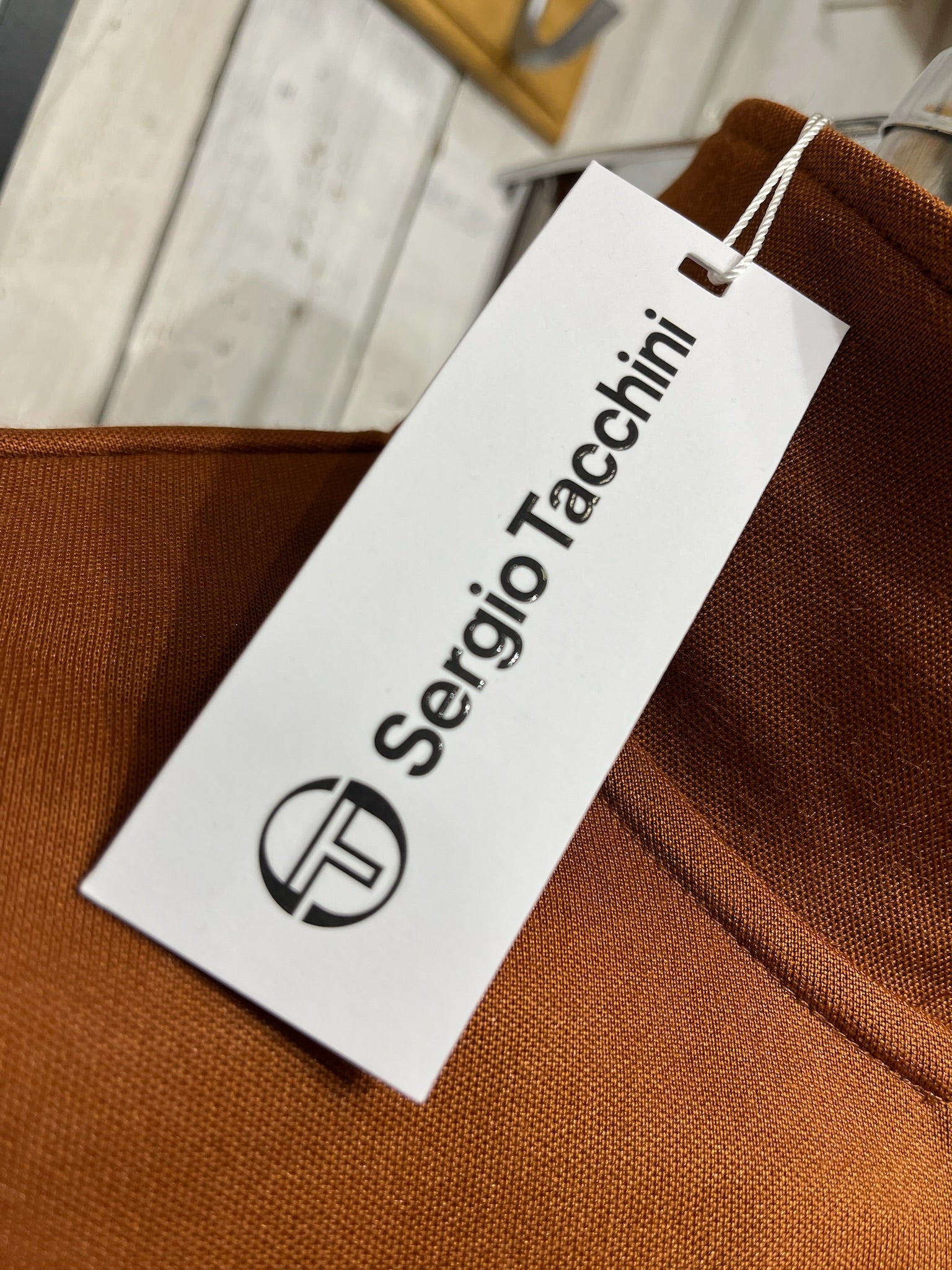 Sergio Tacchini New Iceberg 1/4 Zip Track - Mocha – The157store