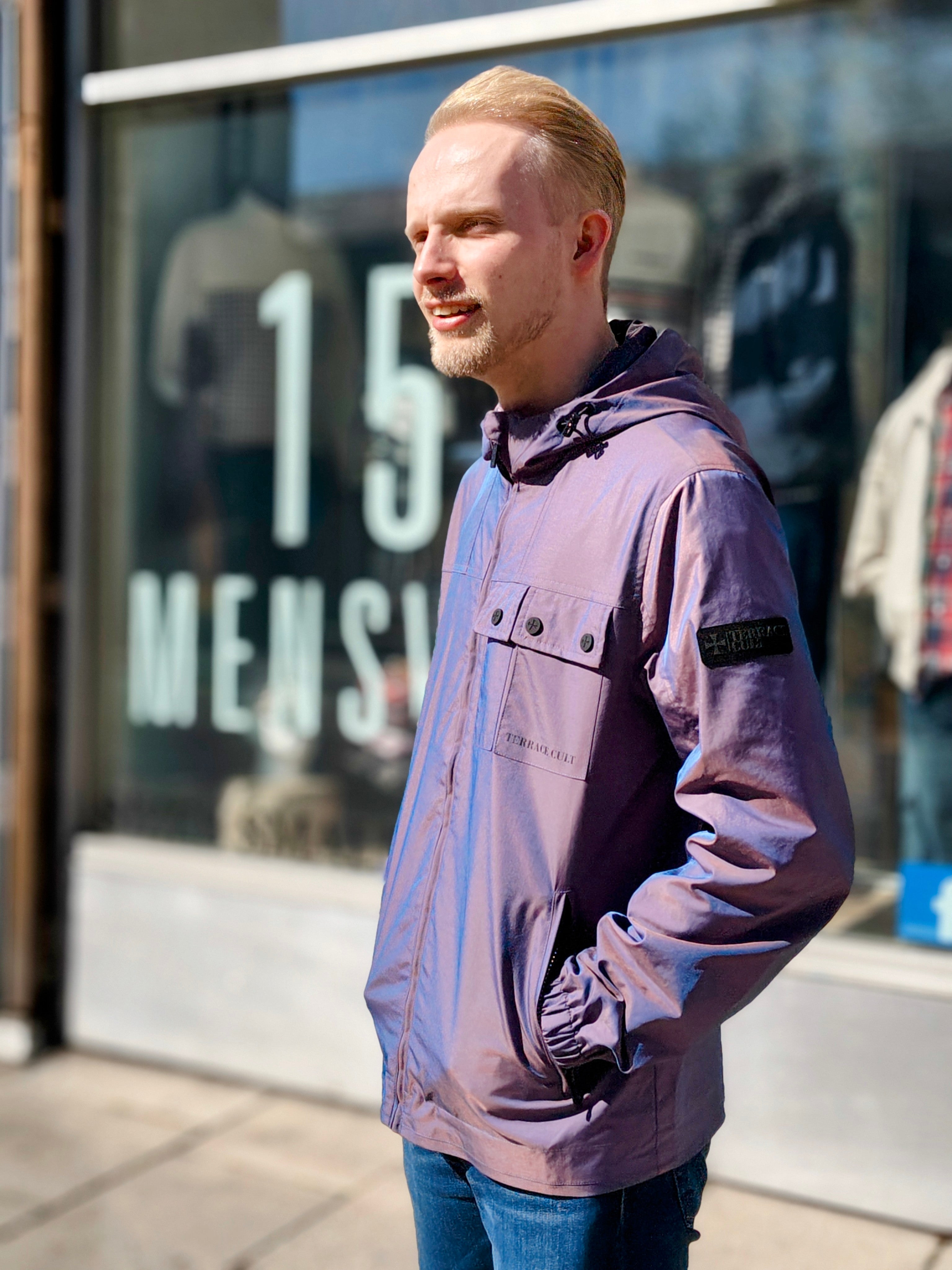 Terrace Cult Malamore 2.0 Jacket - Purple / Sky Tonic