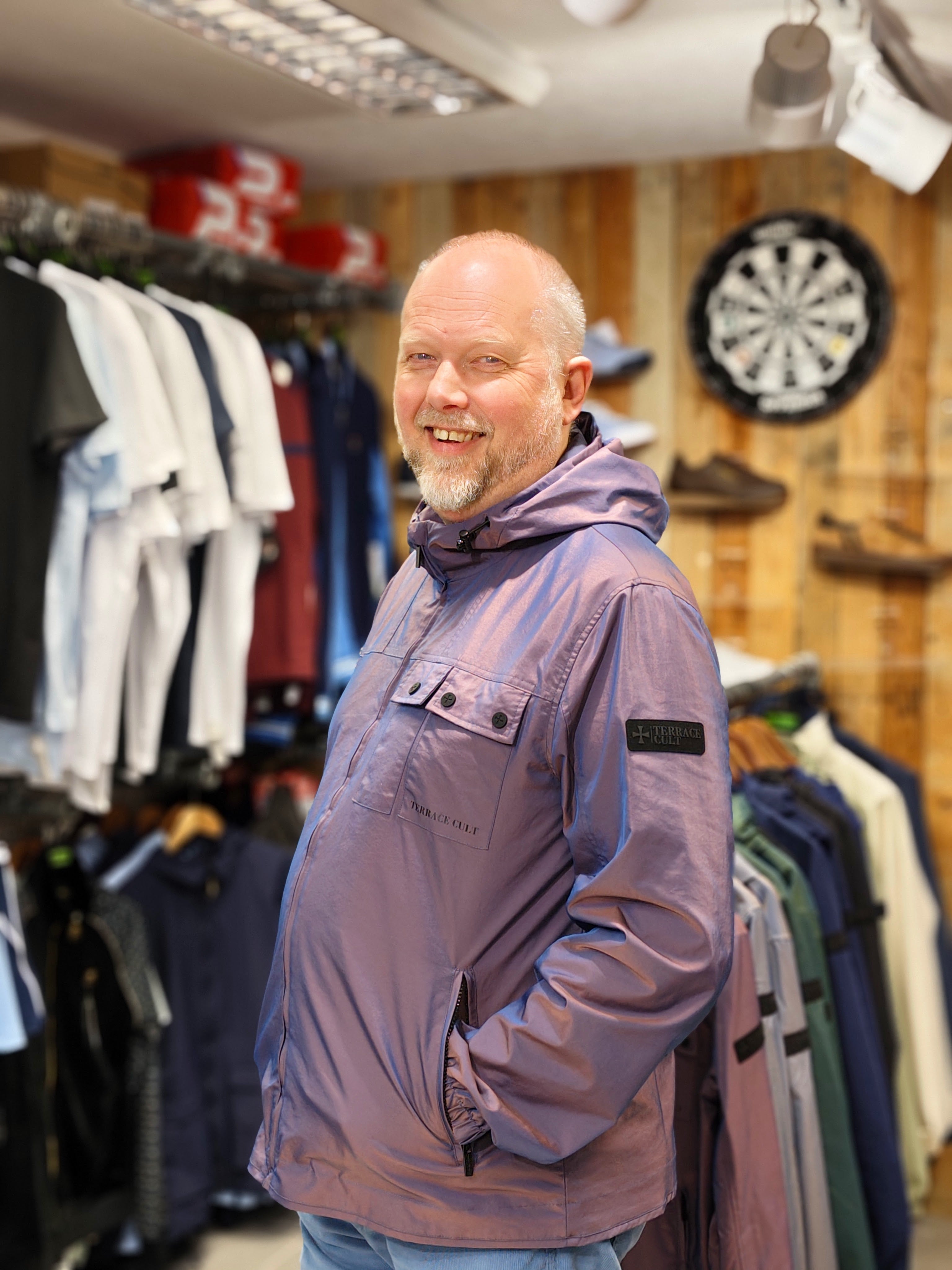 Terrace Cult Malamore 2.0 Jacket - Purple / Sky Tonic