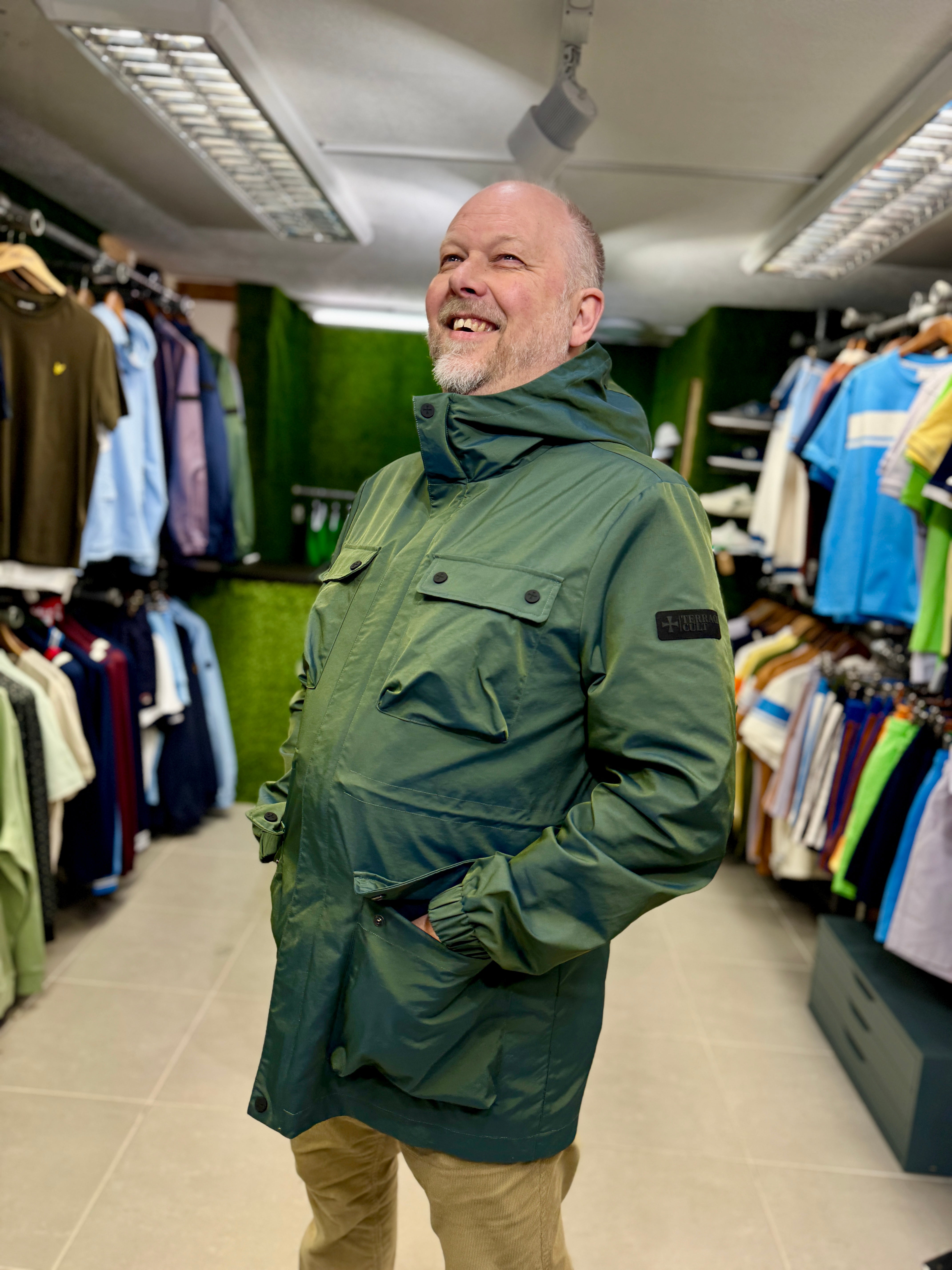 Terrace Cult Luciano Tonic Field Jacket - Green – The157store Menswear
