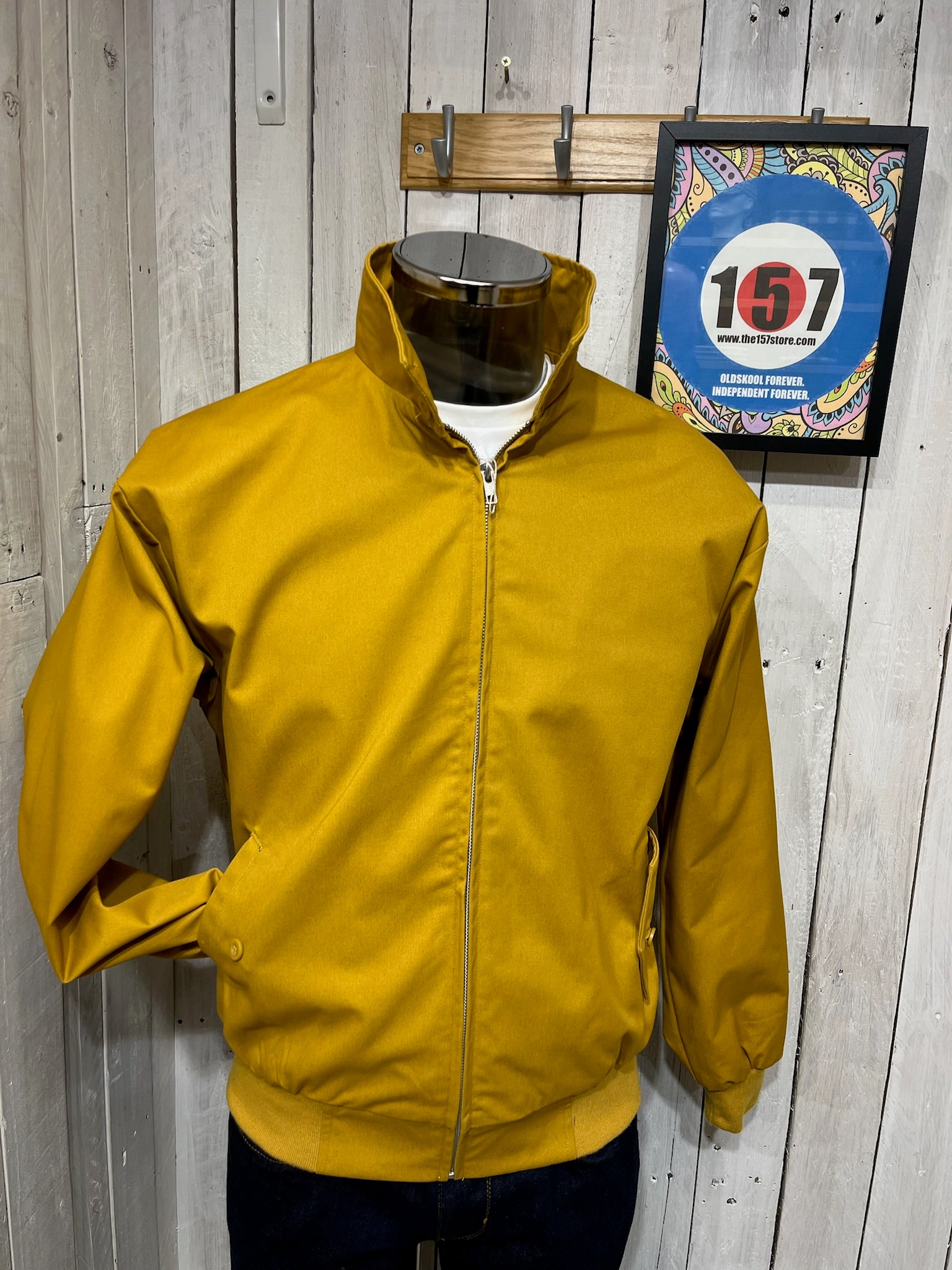 Original 70s Style Harrington - Mustard – The157store Menswear