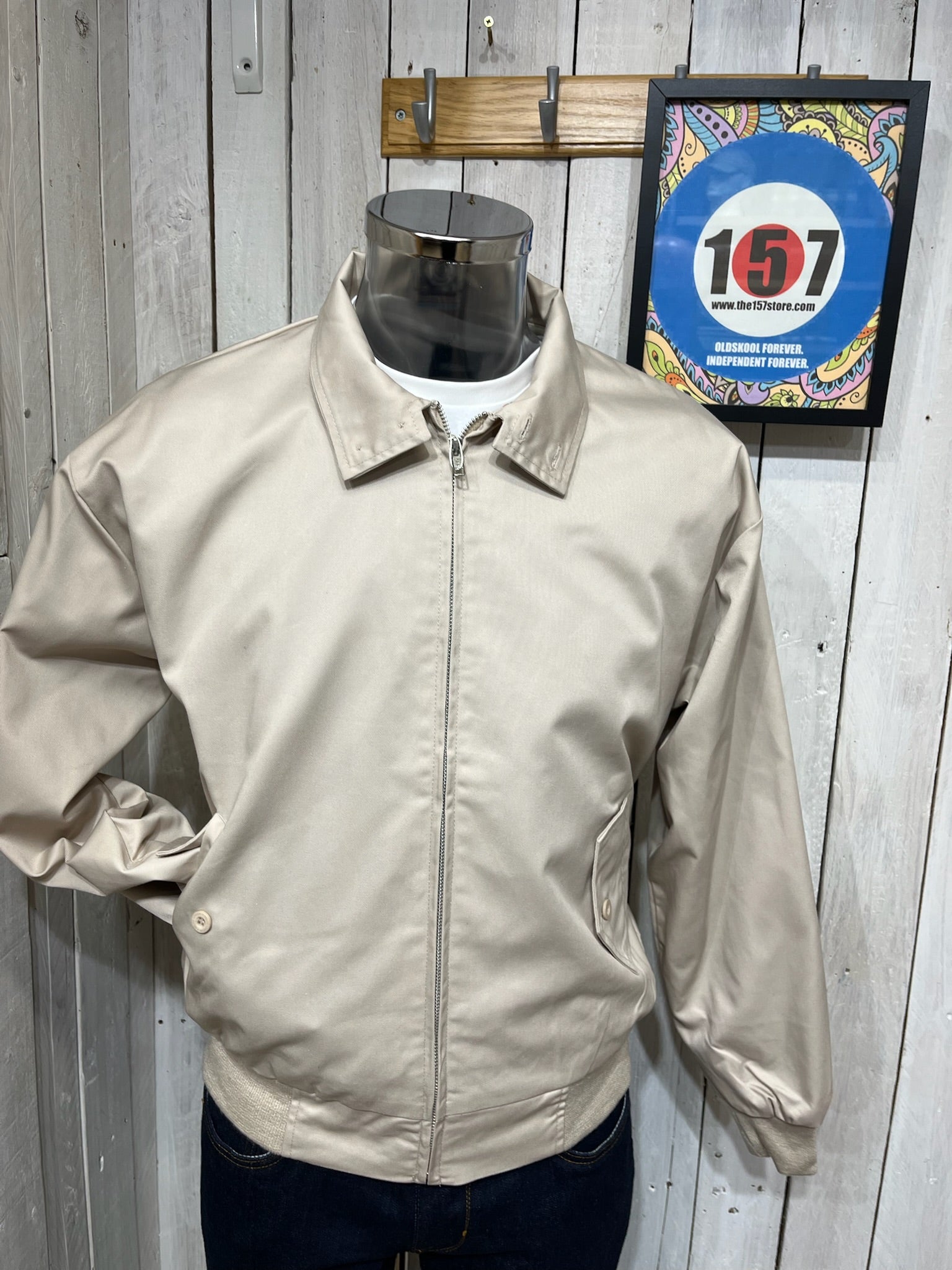 ジャケット・アウター 70s 80s EURO cotton harrington jacket Classic Harrington Jacket: British Retro Mod Style - Etsy