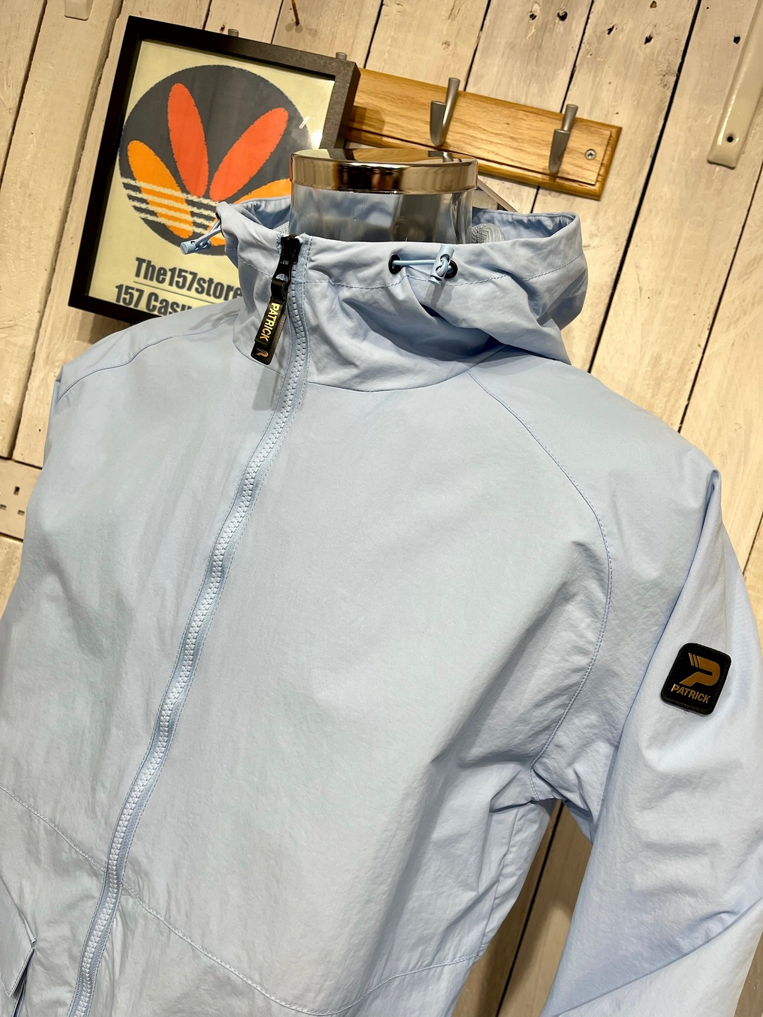 Patrick Gold Chapman Terrace Jacket - Sky Blue – The157store Menswear
