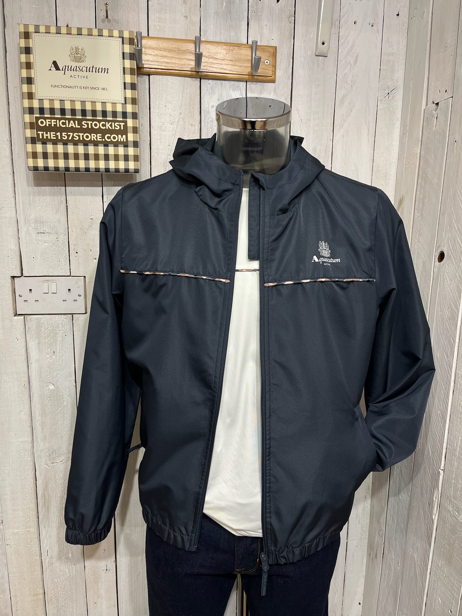 Aquascutum Terrace Jacket AW25 Navy LIMITED EDITION