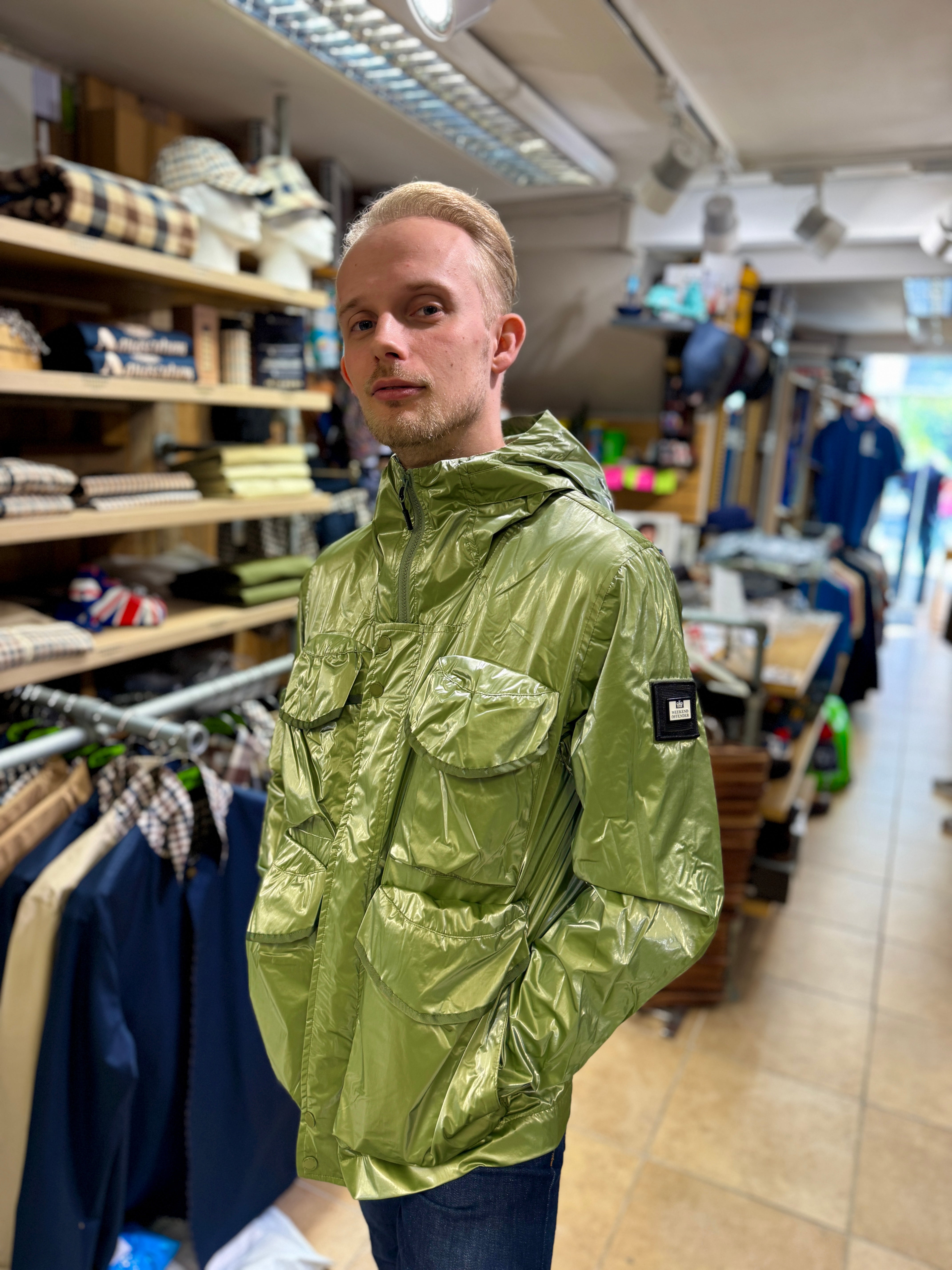 スケルトンプリント ジャケット Weekend Offender Cotoca Field Jacket - Sapling – The157store Menswear