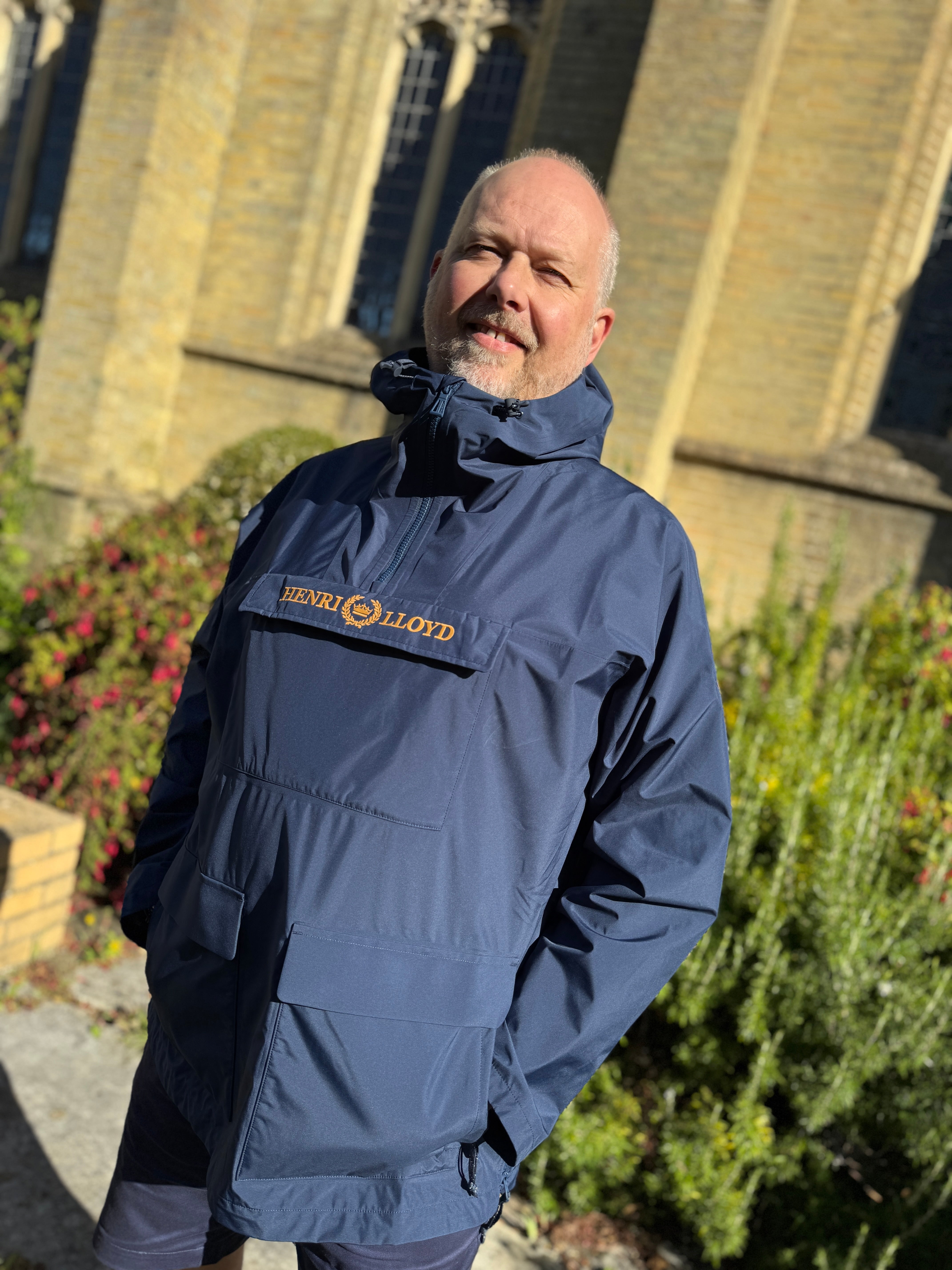 Henri Lloyd Viking Smock - Navy (Waterproof + Side Zips