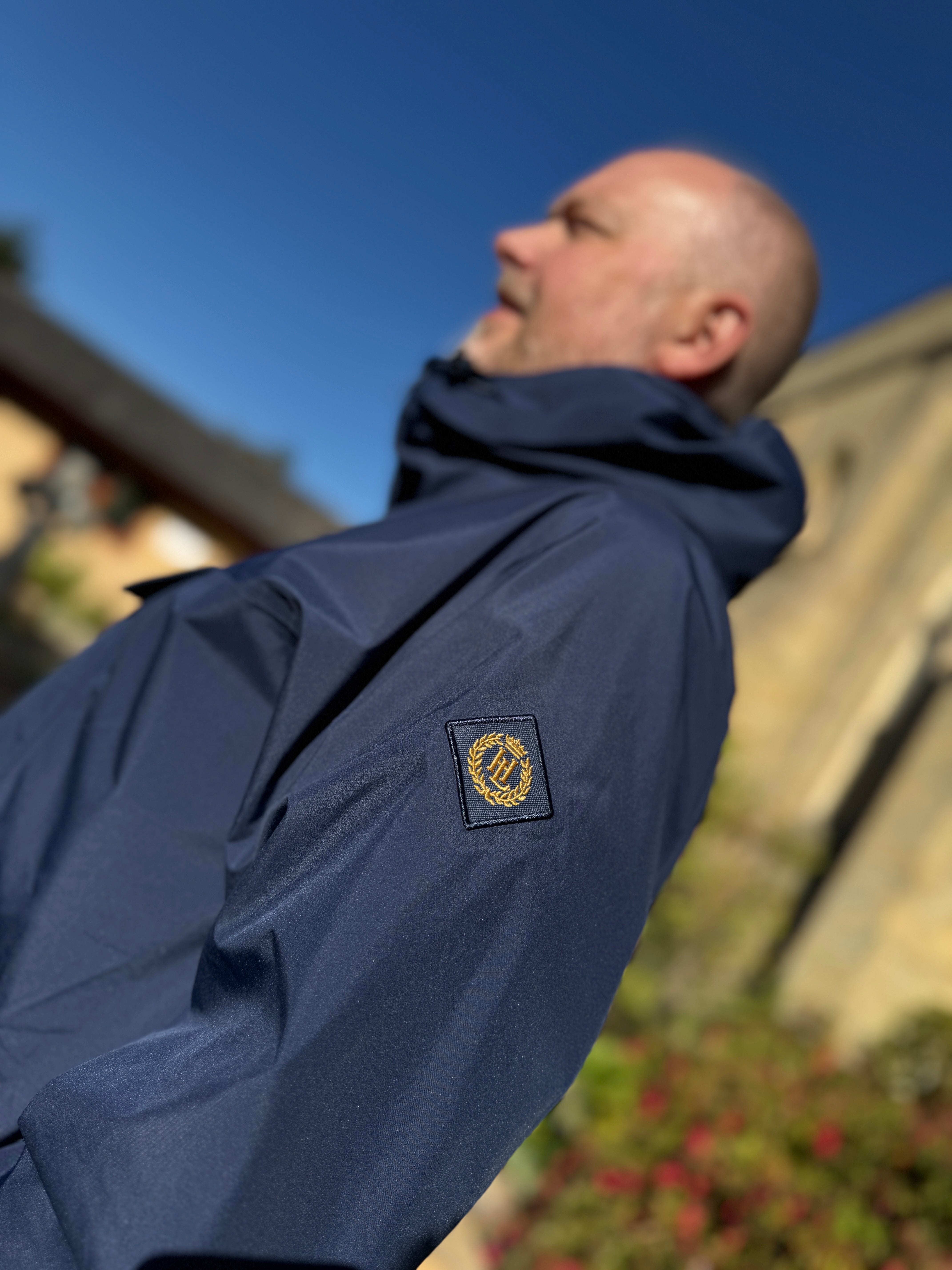 Henri Lloyd Viking Smock - Navy (Waterproof + Side Zips